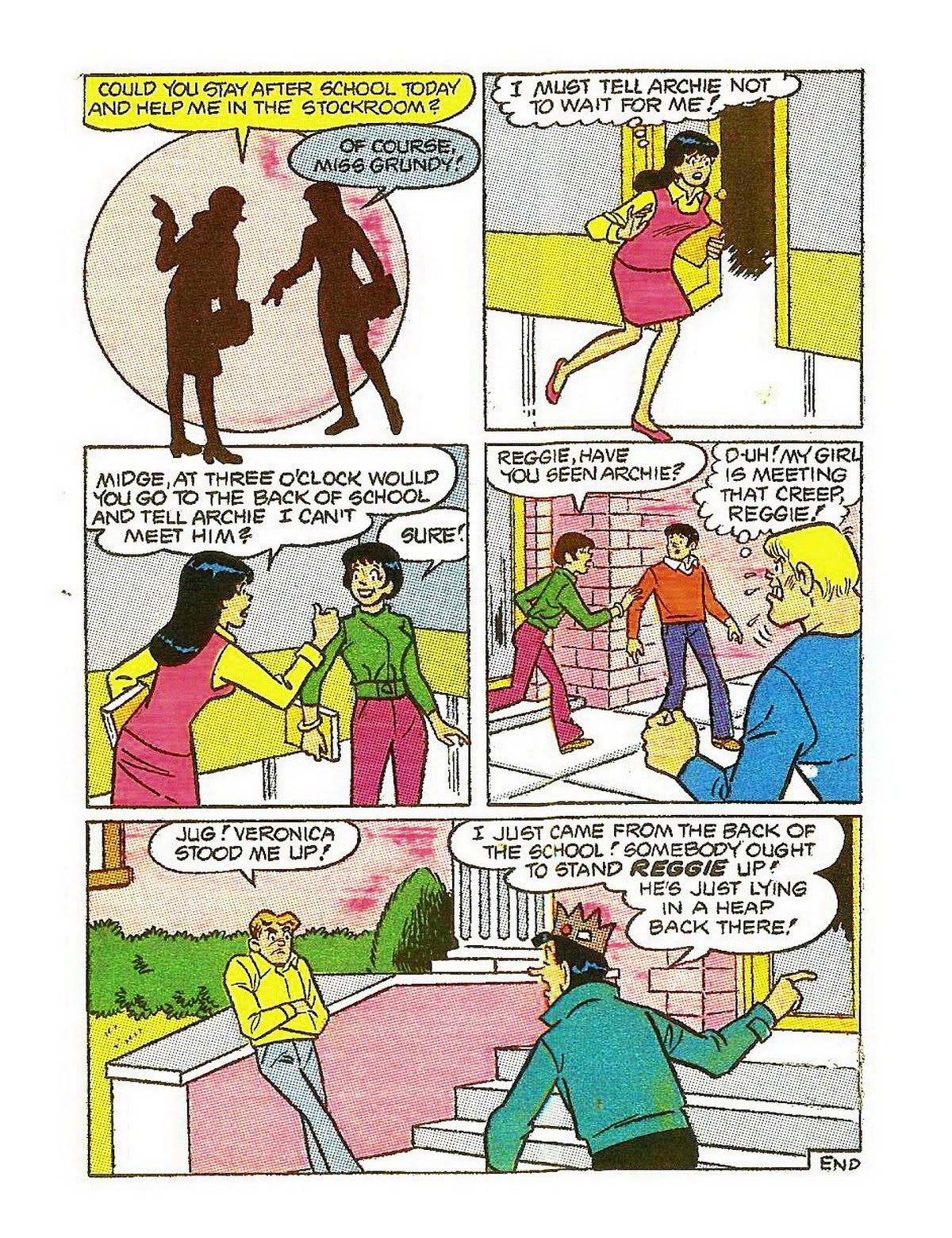 Read online Archie's Double Digest Magazine comic -  Issue #56 - 120