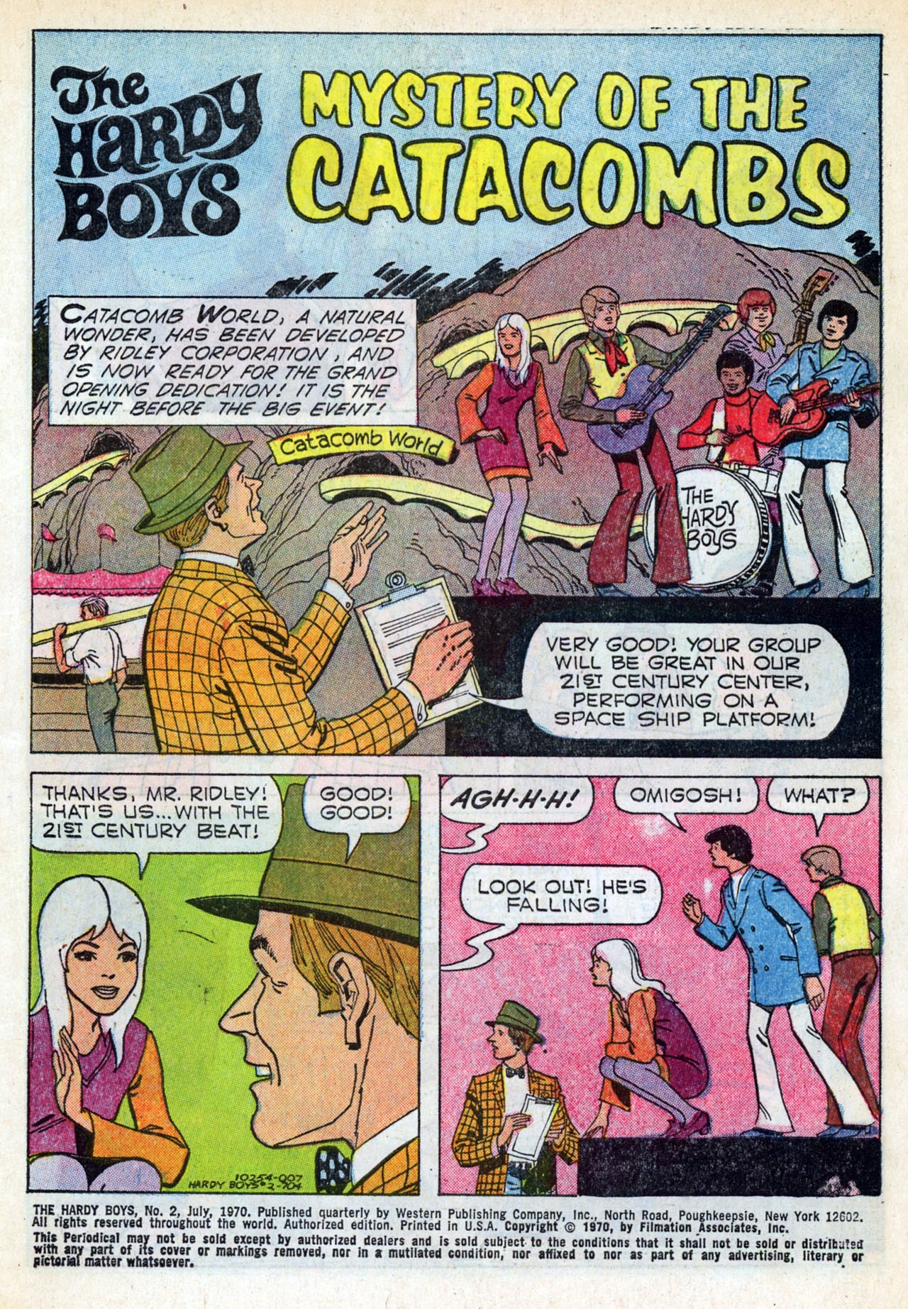 Read online The Hardy Boys (1970) comic -  Issue #2 - 3