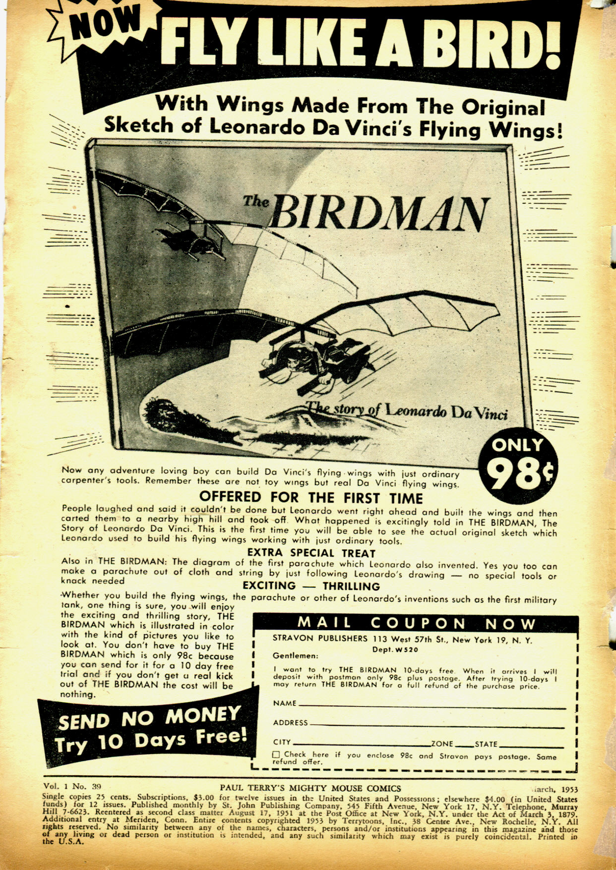 Read online Paul Terry's Mighty Mouse Comics comic -  Issue #39 - 2