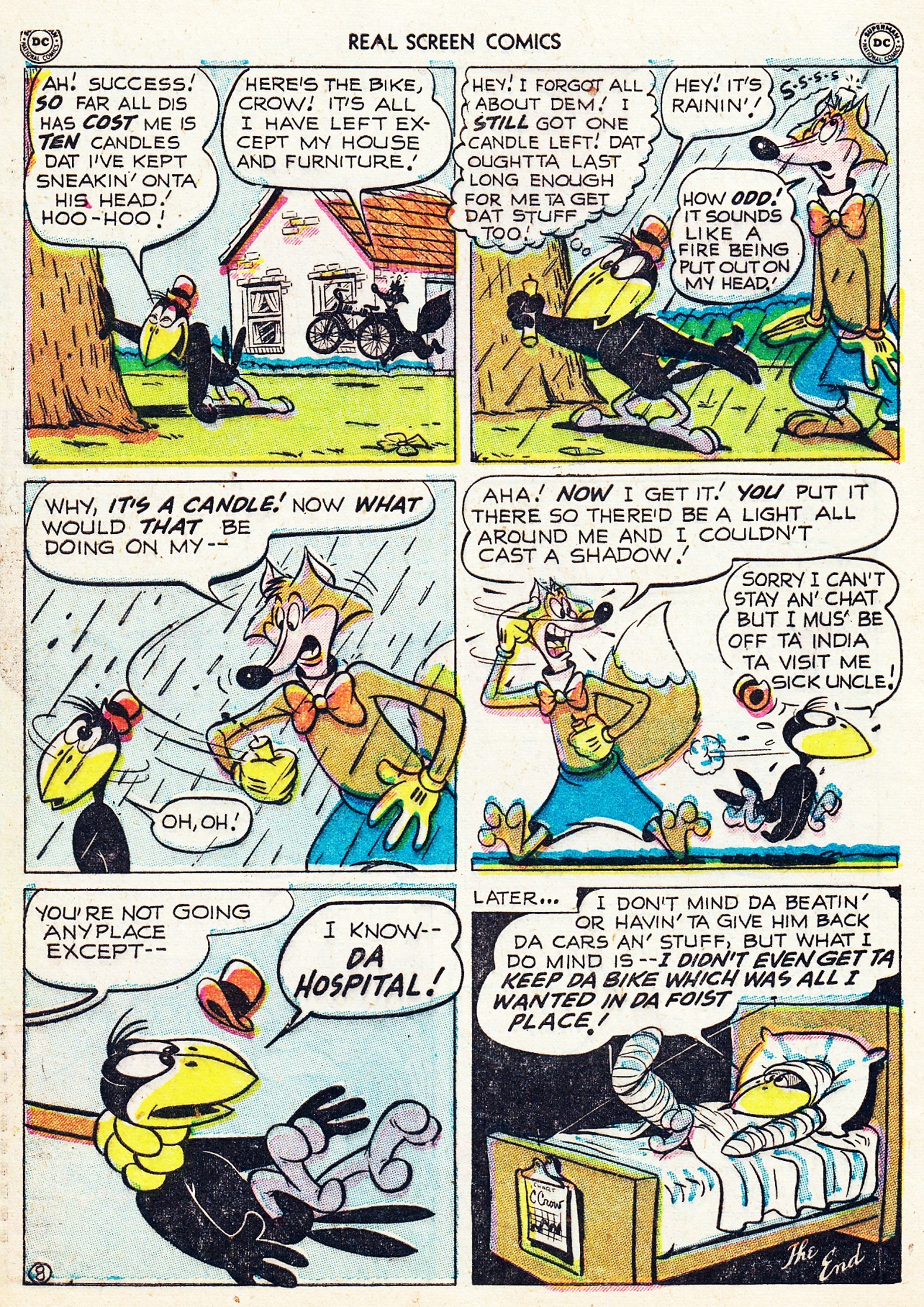 Read online Real Screen Comics comic -  Issue #35 - 10