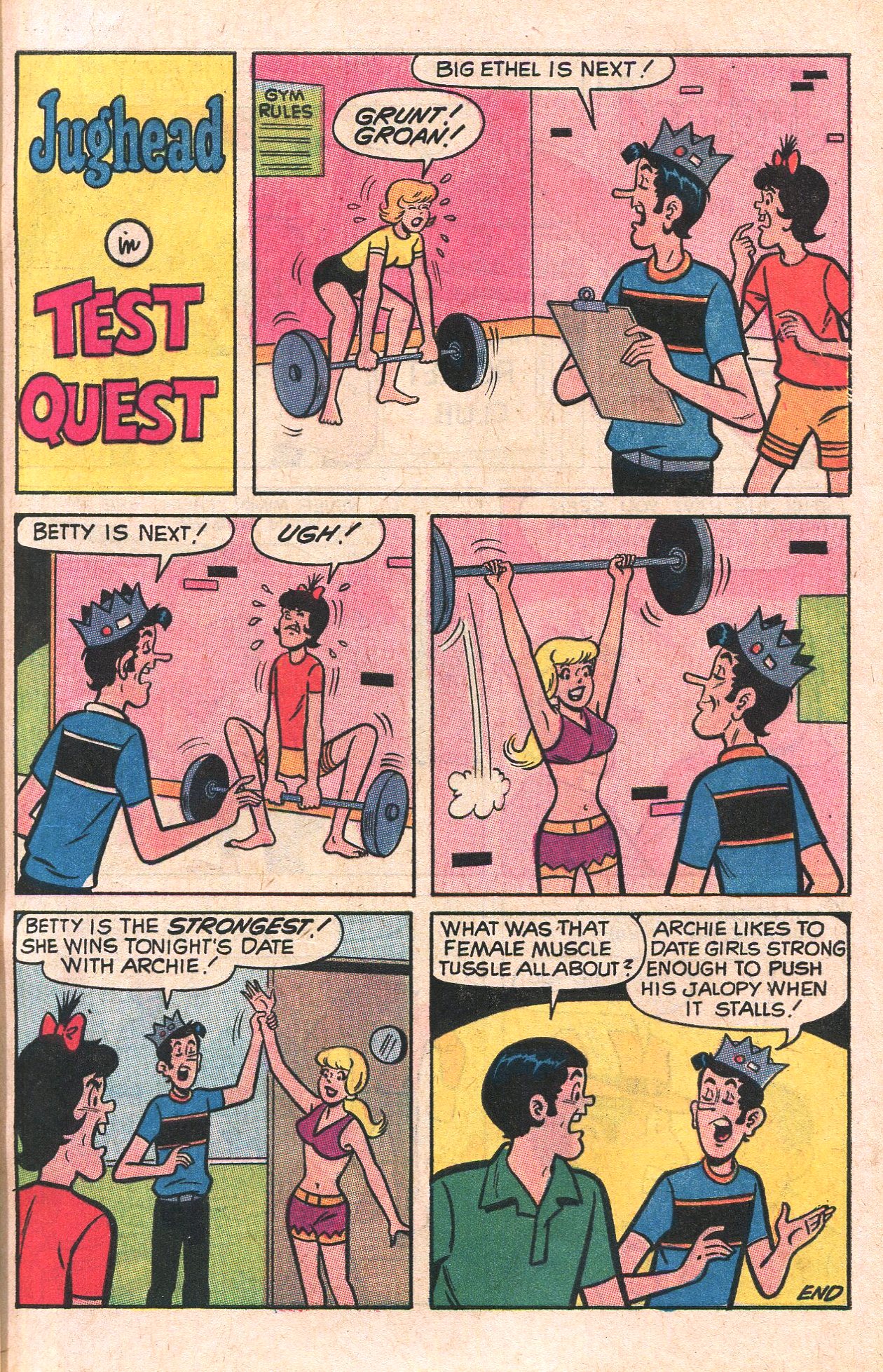 Read online Jughead's Jokes comic -  Issue #21 - 23