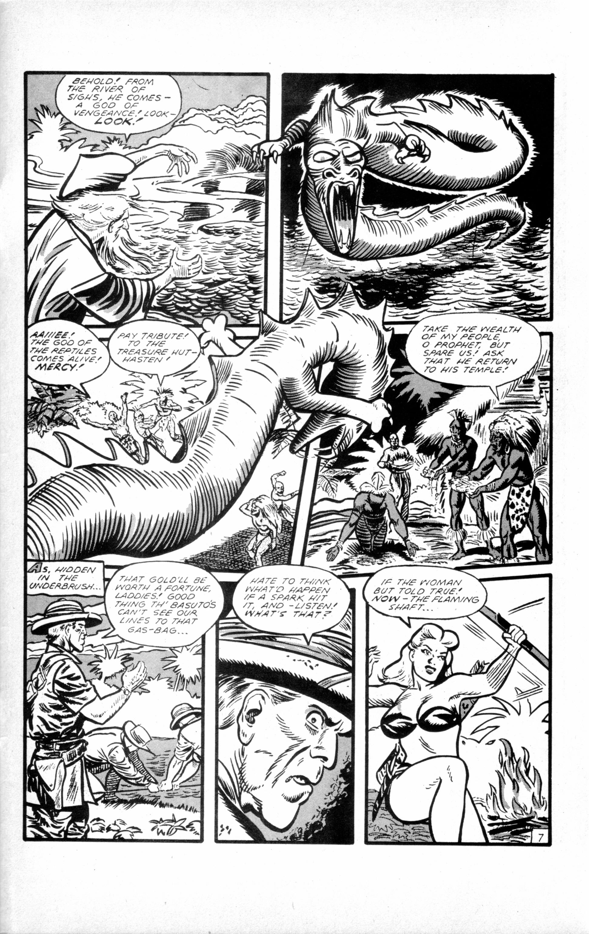 Read online Jungle Girls (1988) comic -  Issue #8 - 30