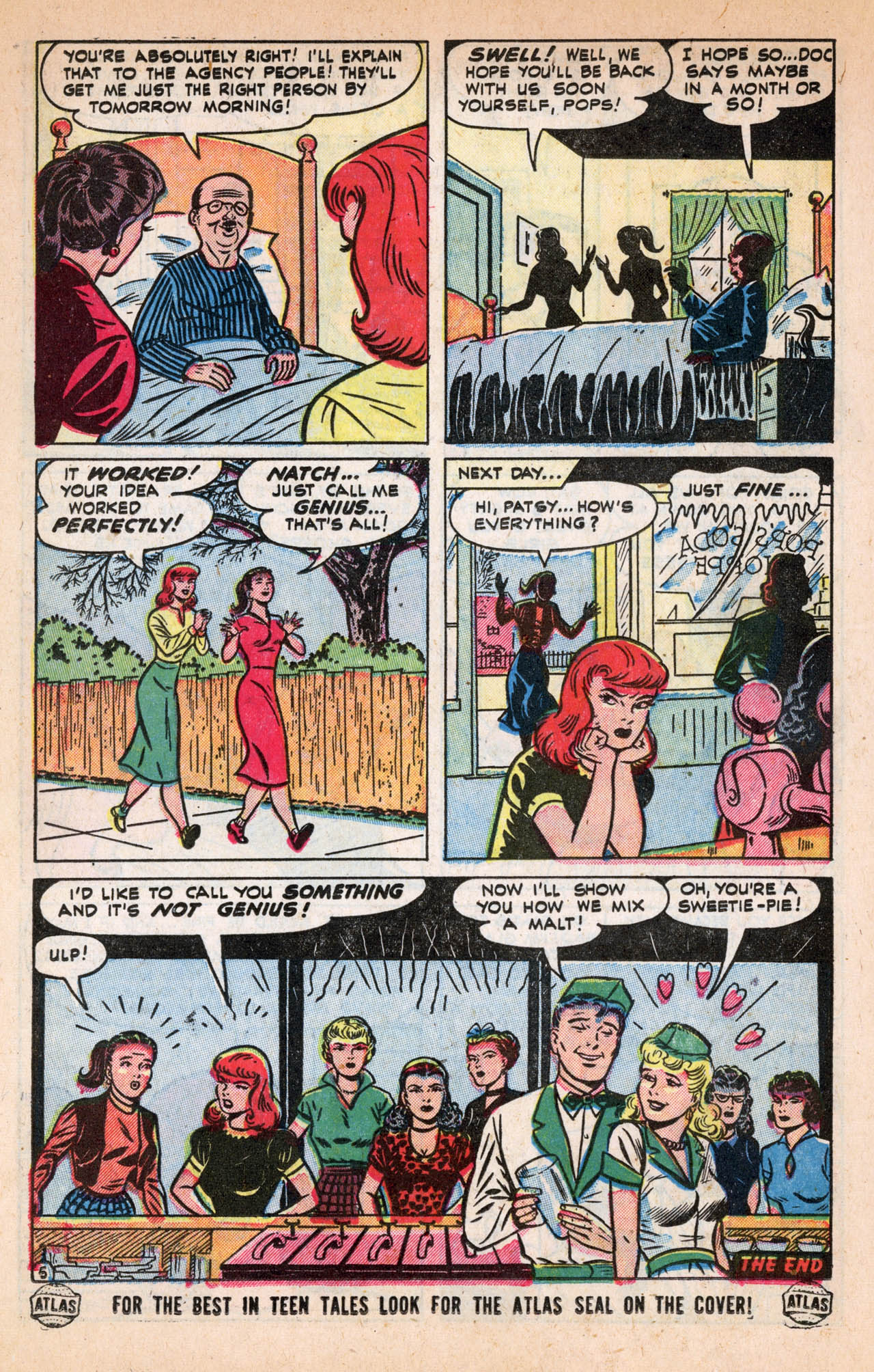Read online Patsy Walker comic -  Issue #46 - 34
