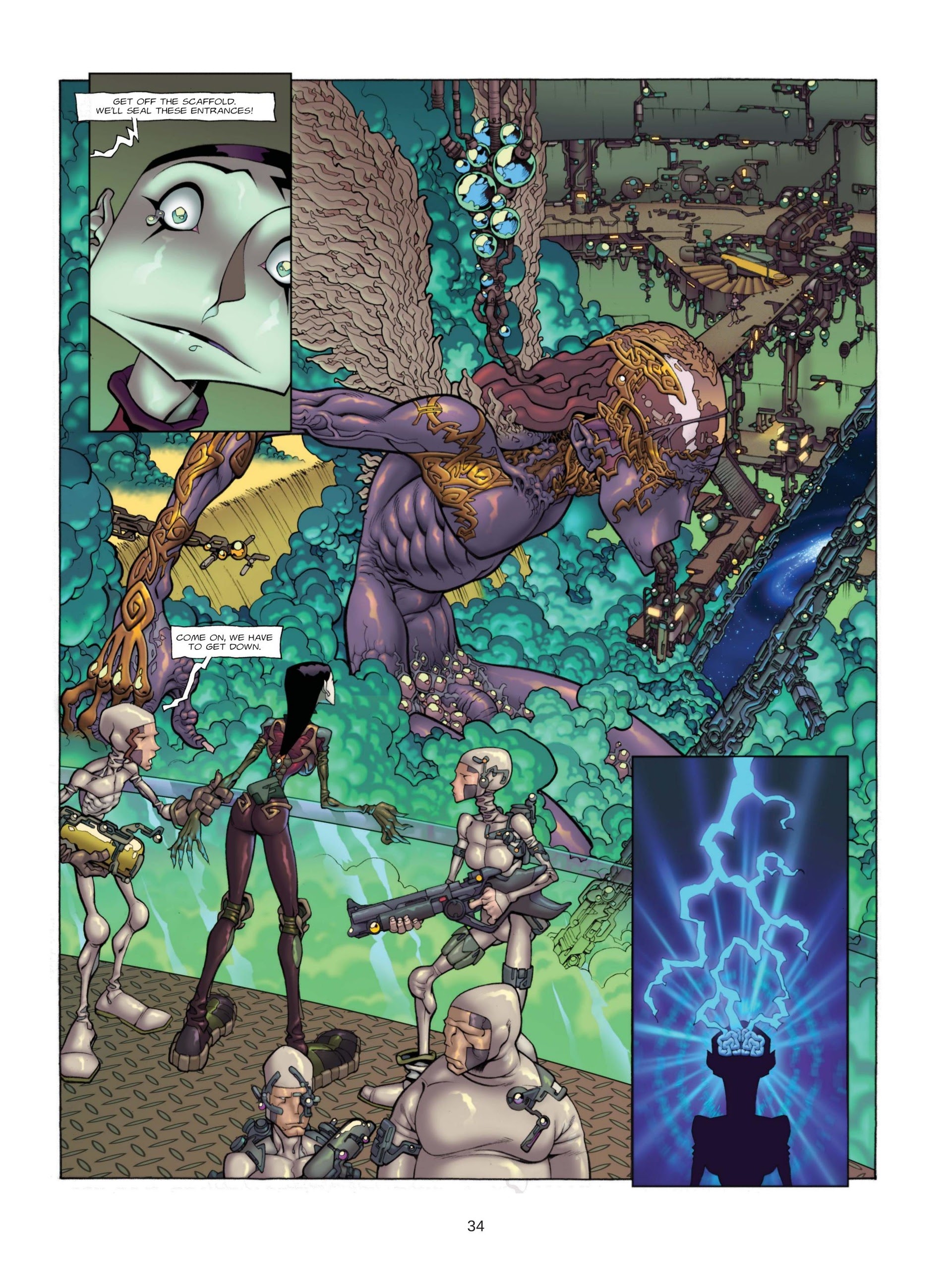 Read online Genetic Grunge comic -  Issue #2 - 36