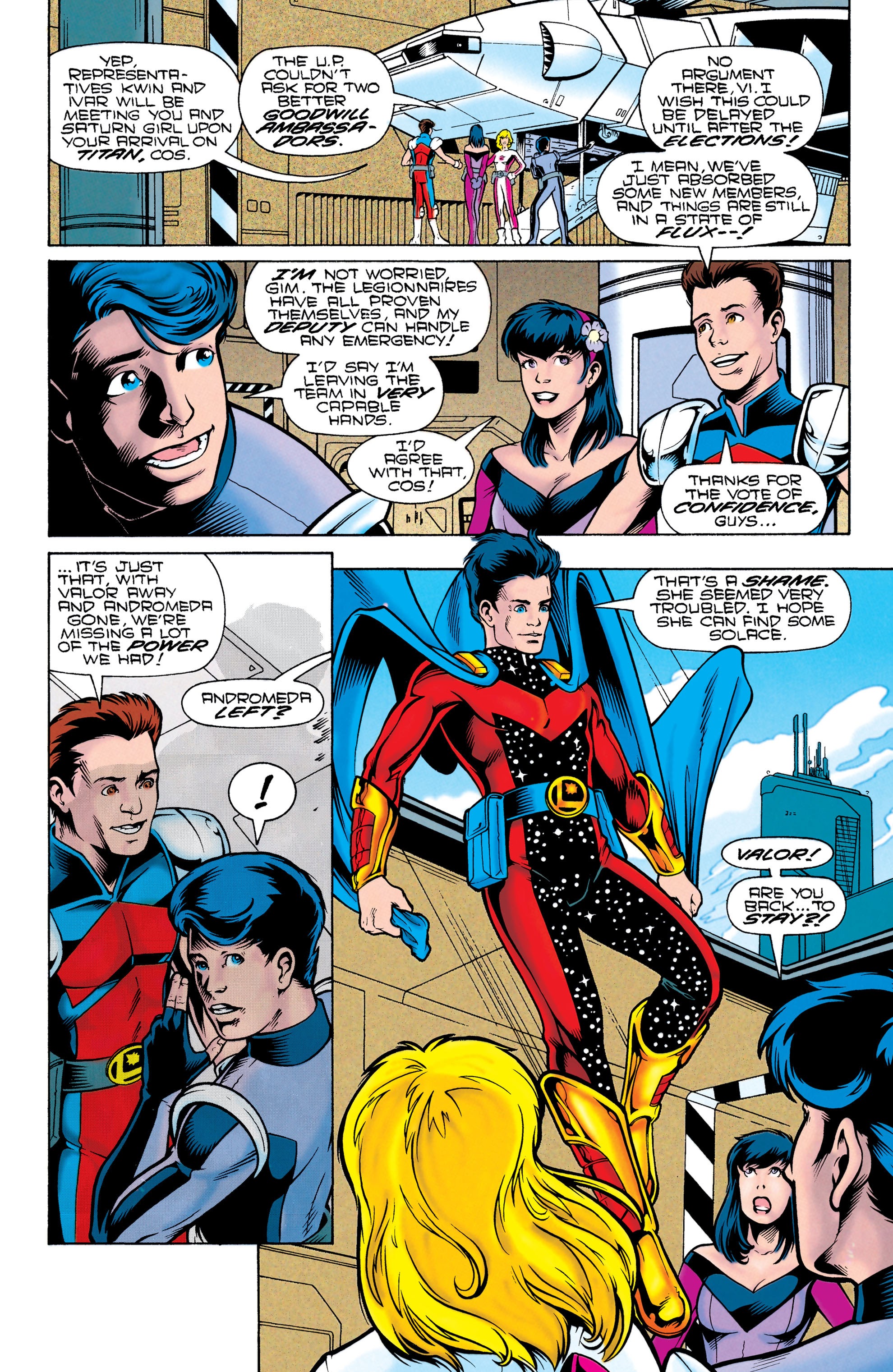 Read online Legionnaires comic -  Issue #37 - 21