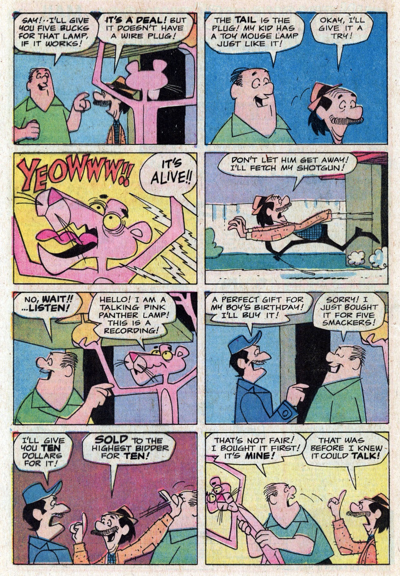 Read online The Pink Panther (1971) comic -  Issue #22 - 24