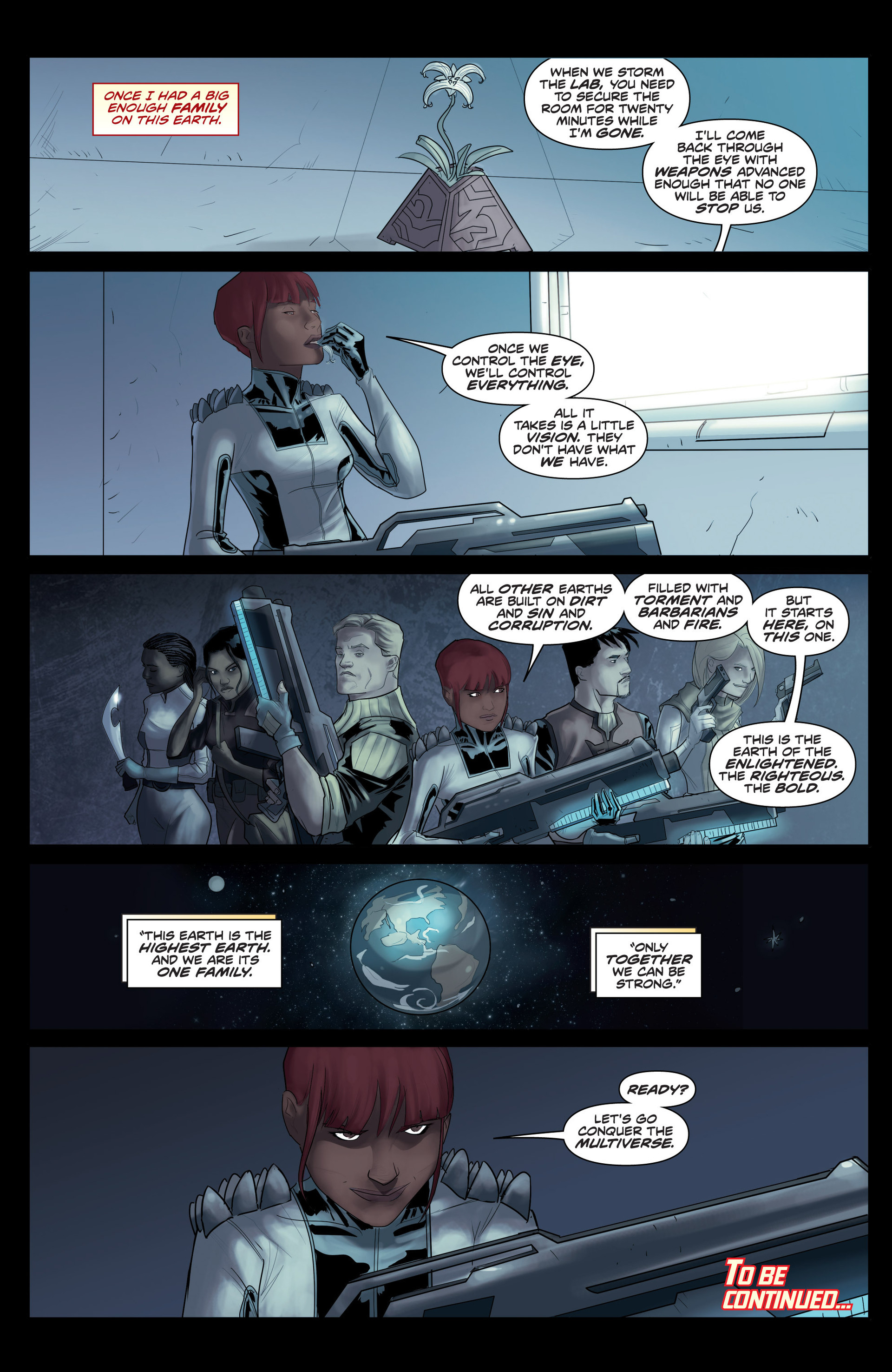 Read online Higher Earth comic -  Issue #5 - 27