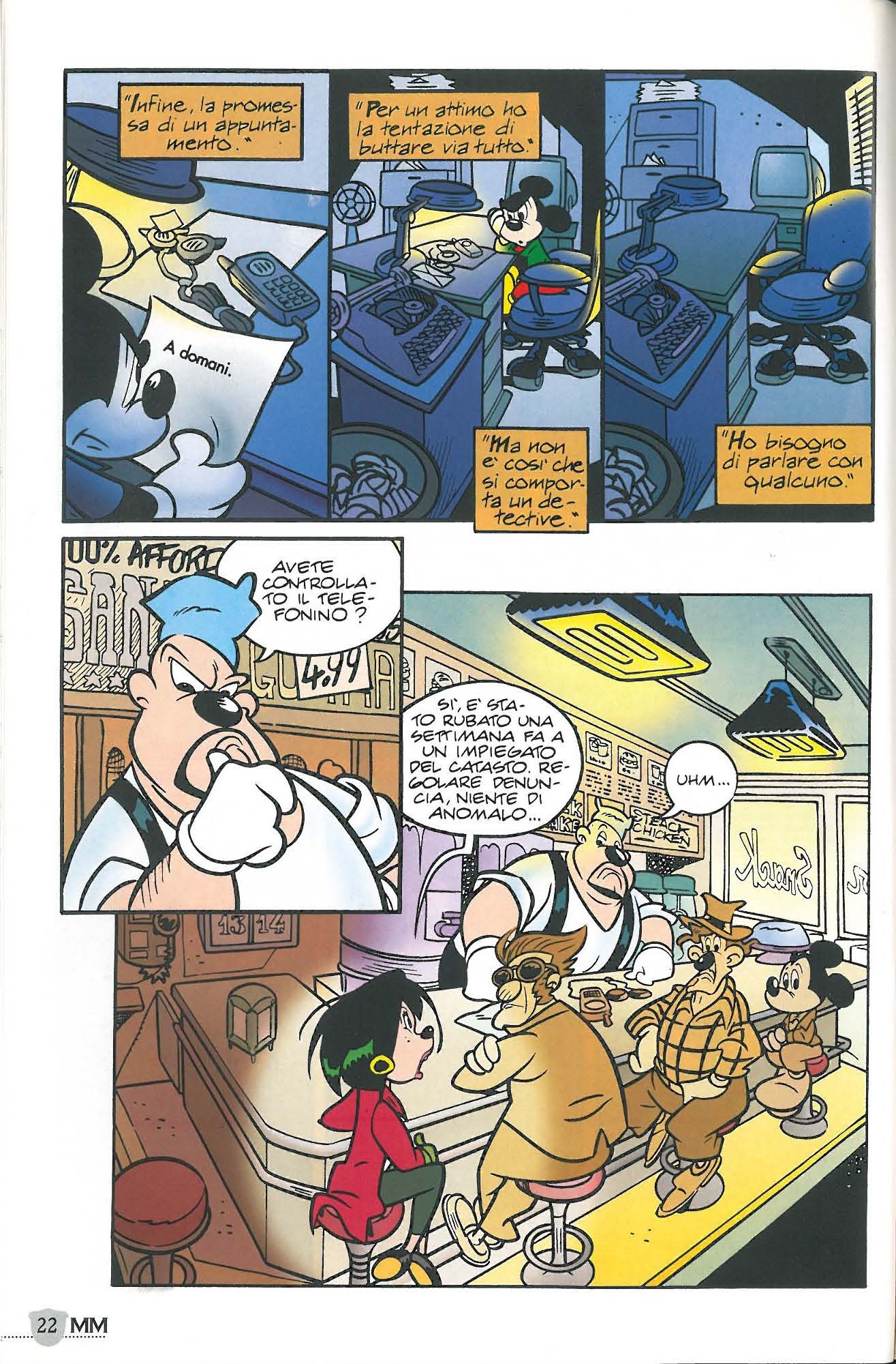 Read online Mickey Mouse Mystery Magazine comic -  Issue #9 - 22
