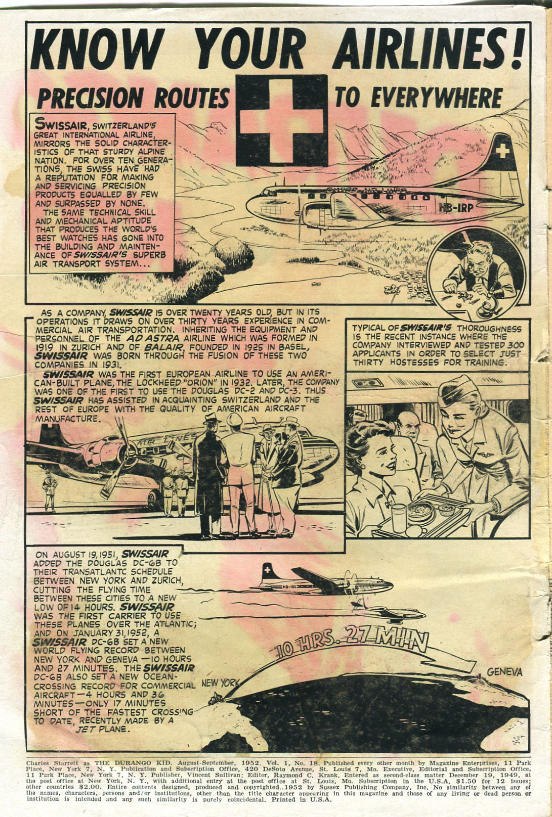Read online Charles Starrett as The Durango Kid comic -  Issue #18 - 2