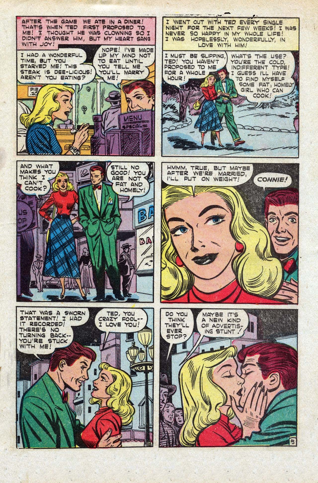 Read online Girl Comics (1949) comic -  Issue #2 - 7