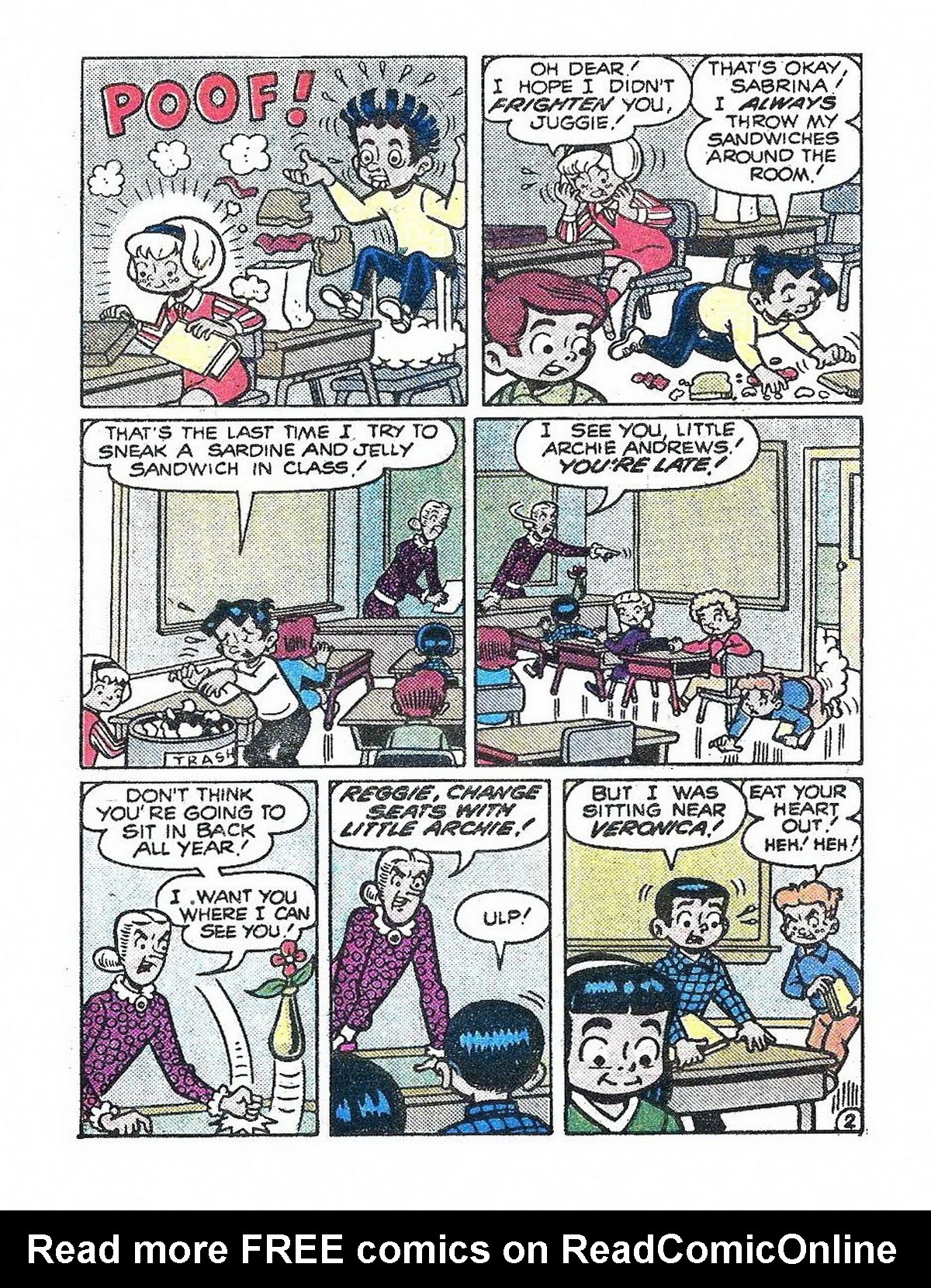 Read online Archie's Double Digest Magazine comic -  Issue #25 - 125
