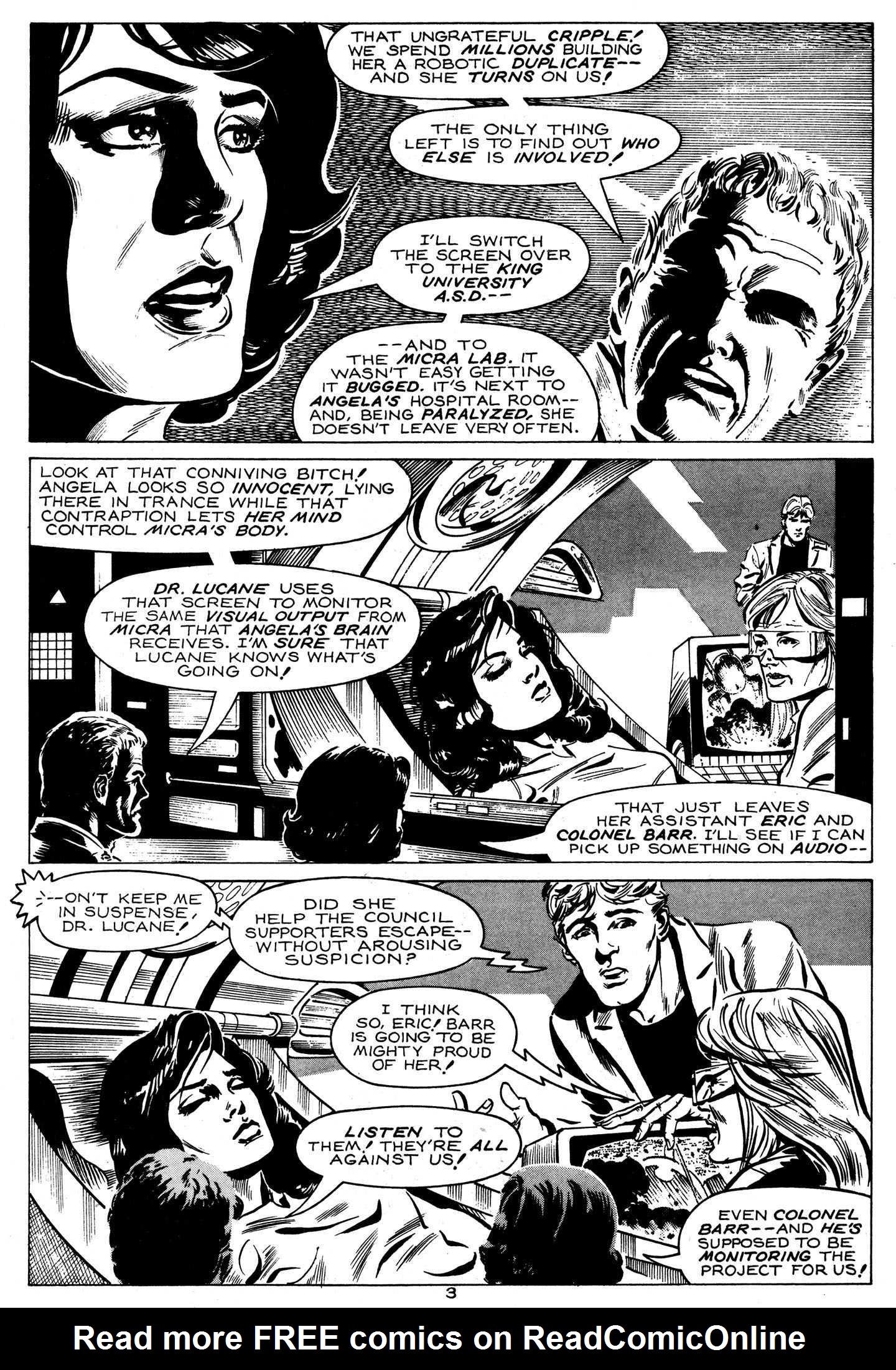 Read online MICRA: Mind Controlled Remote Automaton comic -  Issue #7 - 5