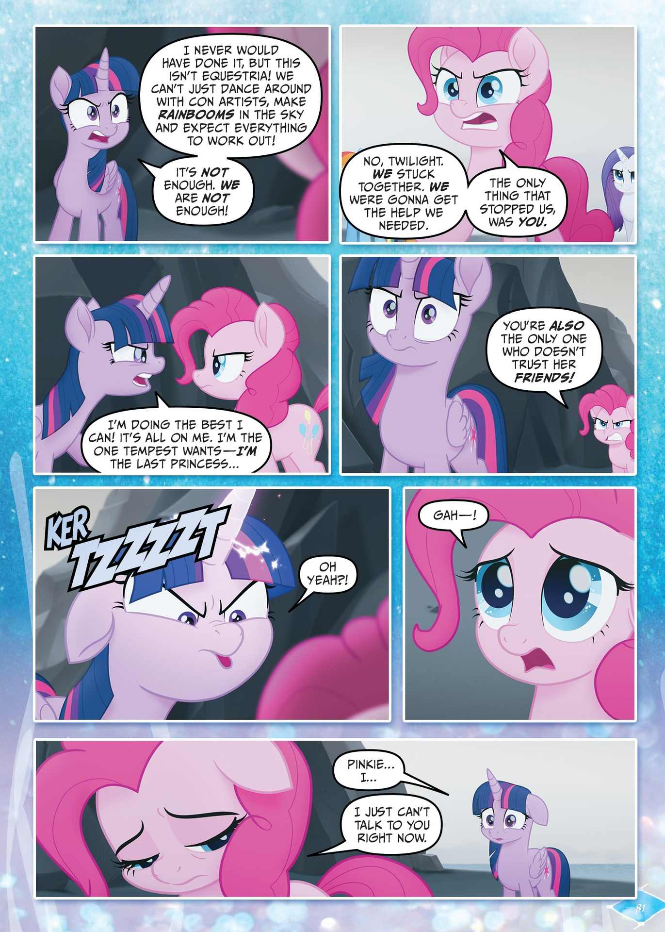 Read online My Little Pony: The Movie Adaptation comic -  Issue # TPB - 82