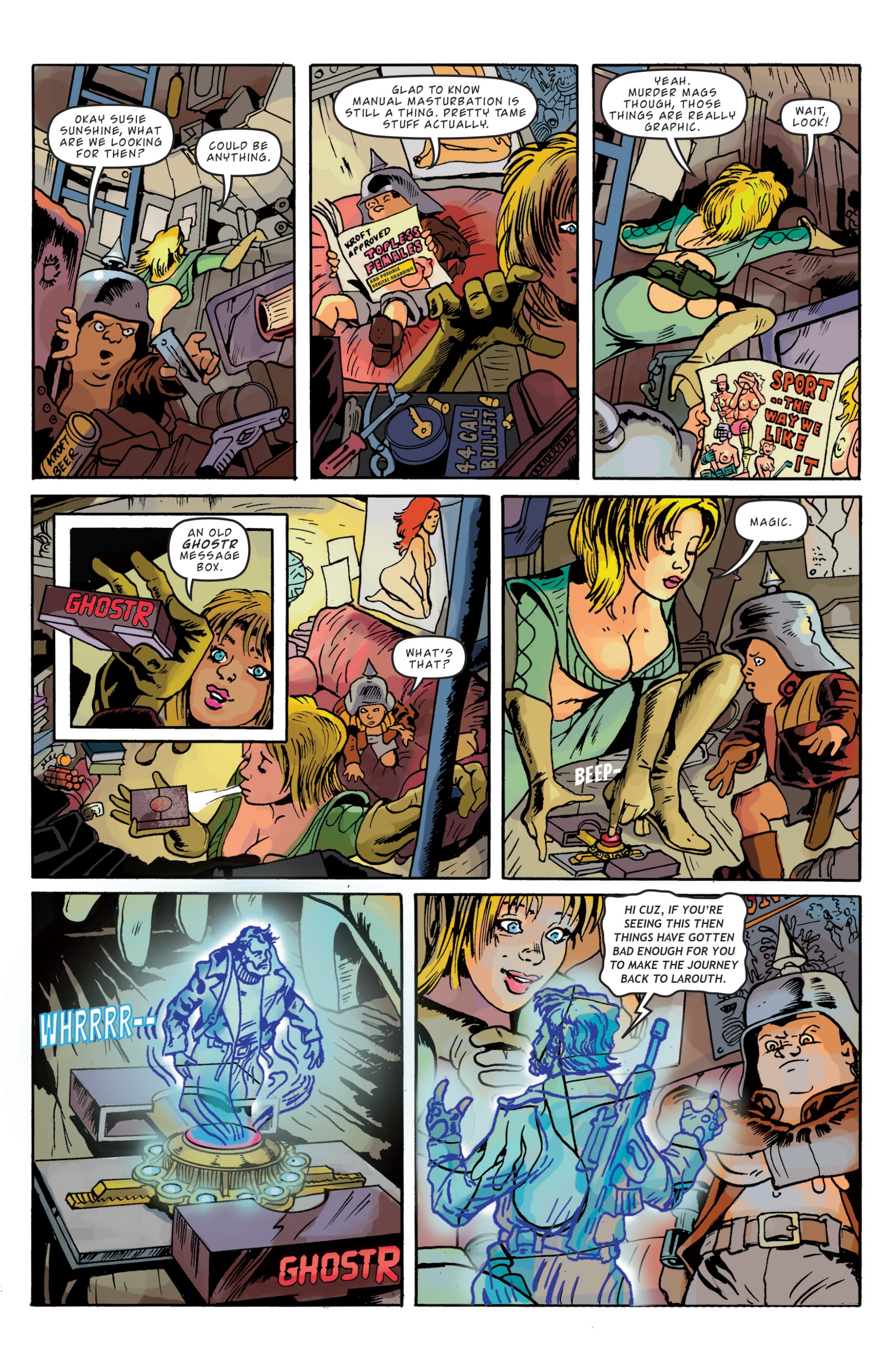 Read online Baby Badass comic -  Issue #3 - 8