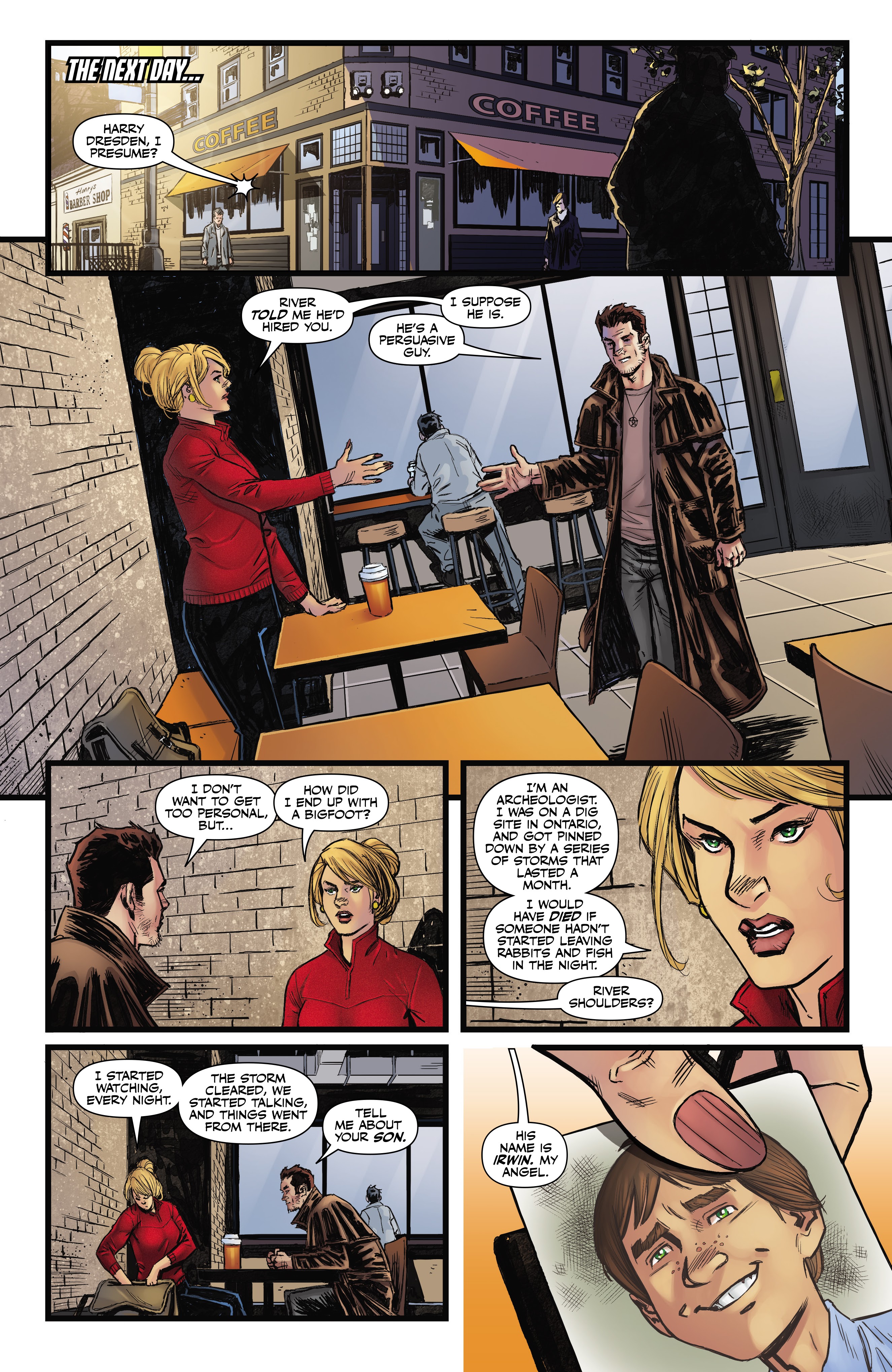 Read online Jim Butcher's The Dresden Files: Bigfoot comic -  Issue # TPB - 14
