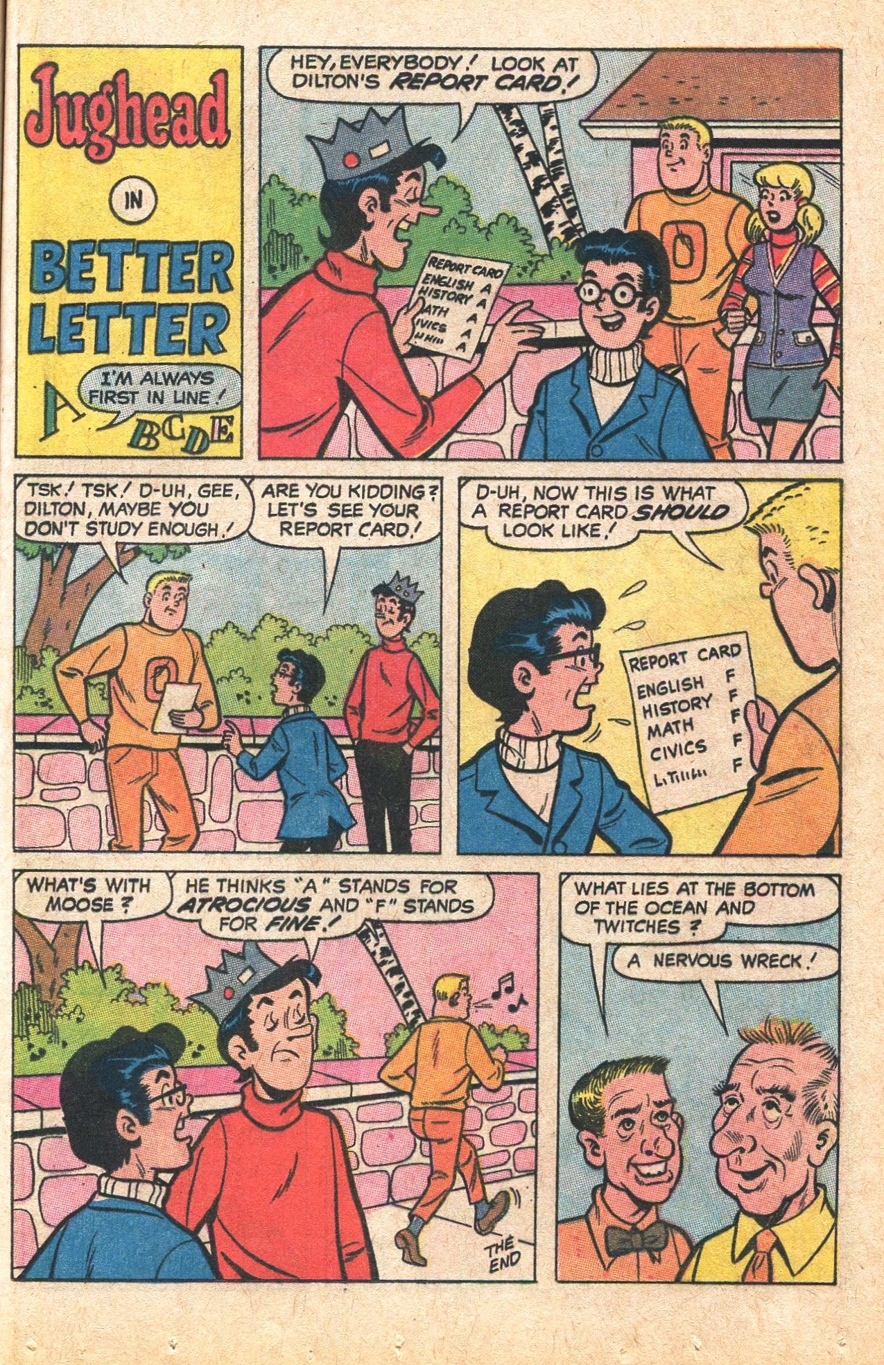 Read online Jughead's Jokes comic -  Issue #10 - 47