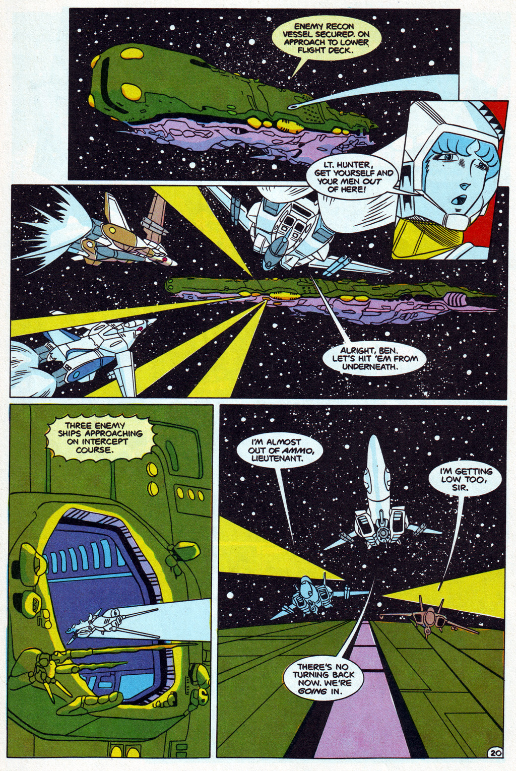 Read online Robotech The Macross Saga comic -  Issue #10 - 22