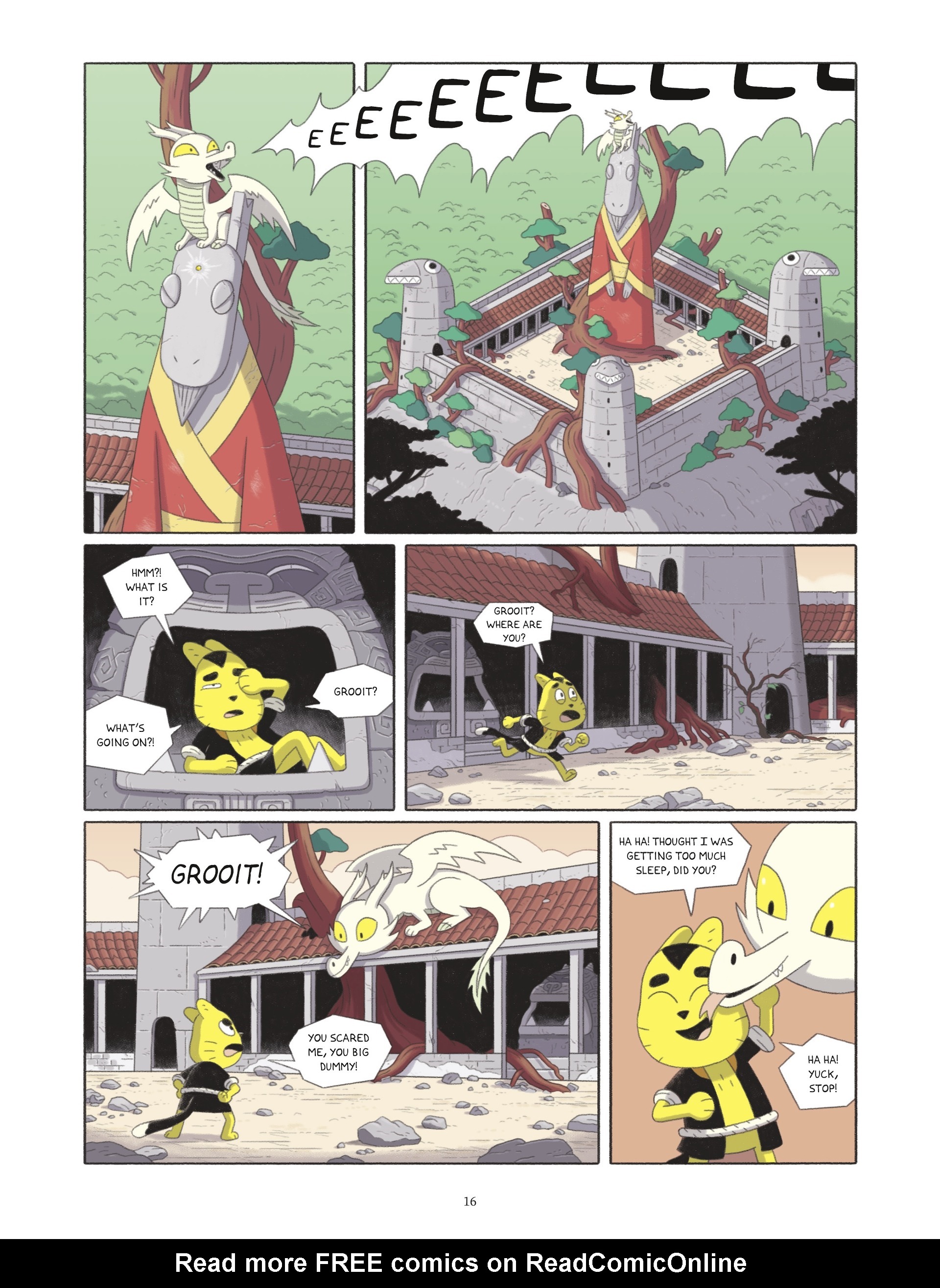 Read online Menji and the Ruins of Mount Mystery comic -  Issue # Full - 16