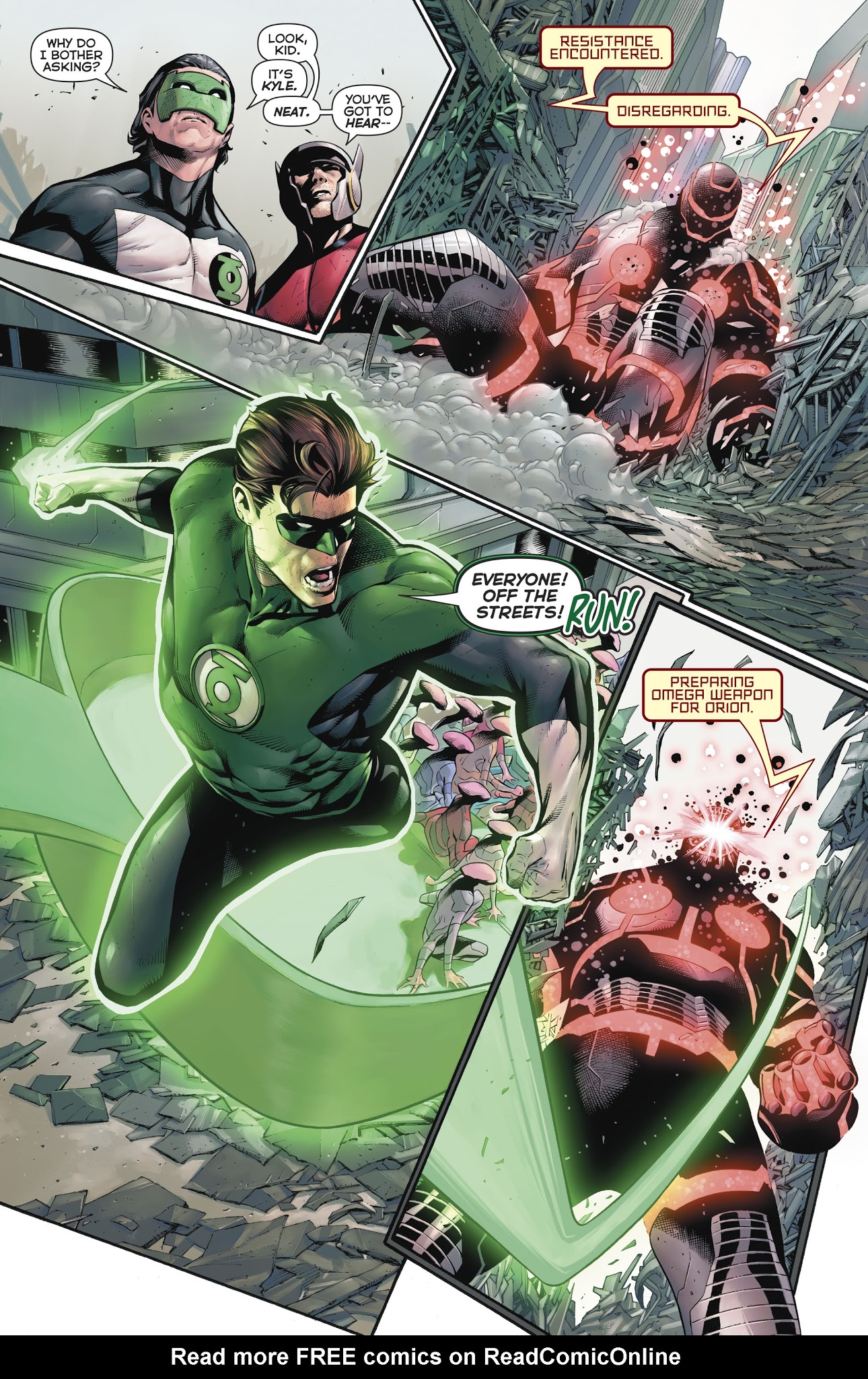 Read online Hal Jordan And The Green Lantern Corps comic -  Issue #27 - 7