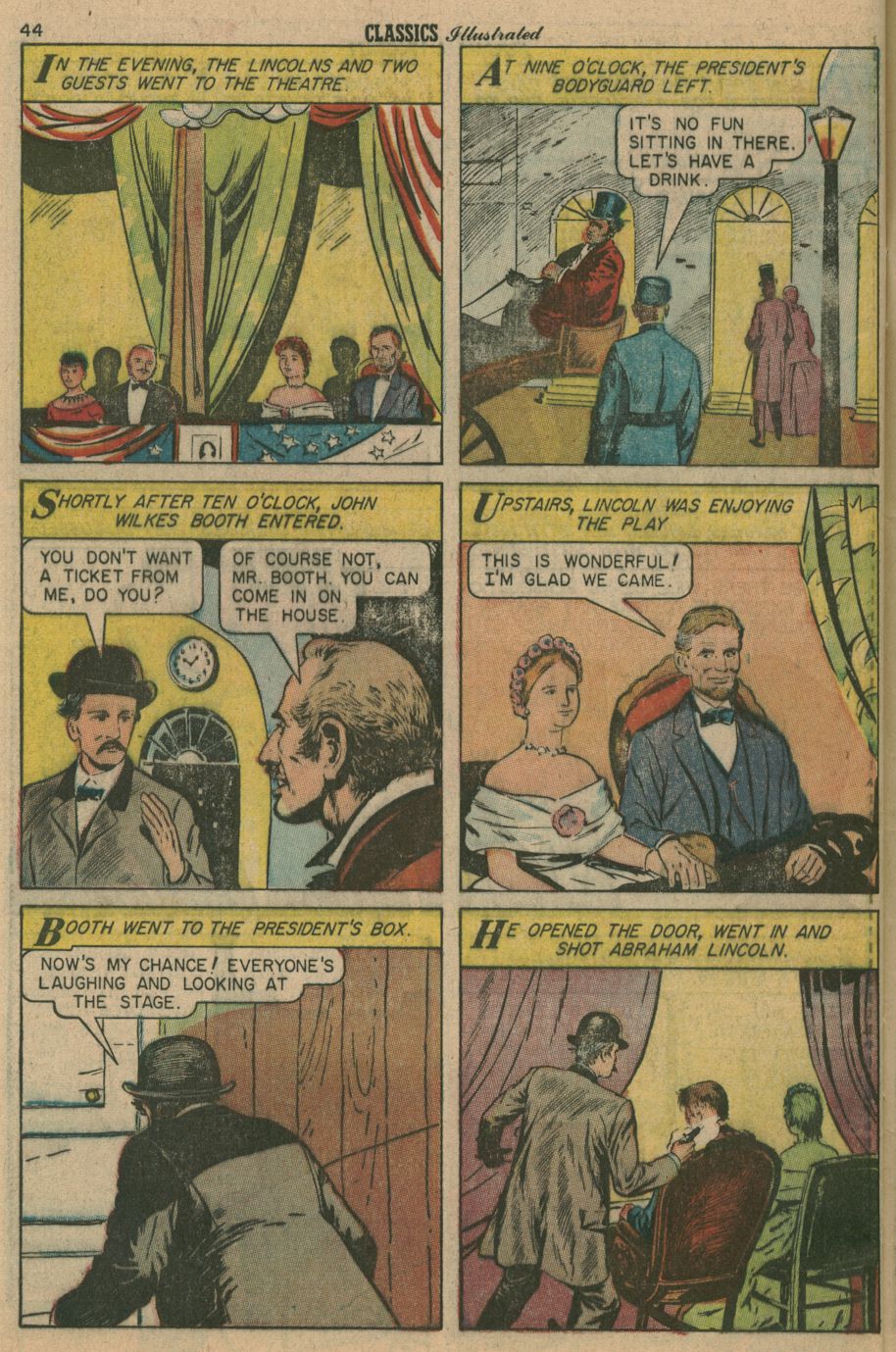 Read online Classics Illustrated comic -  Issue #142 - 45