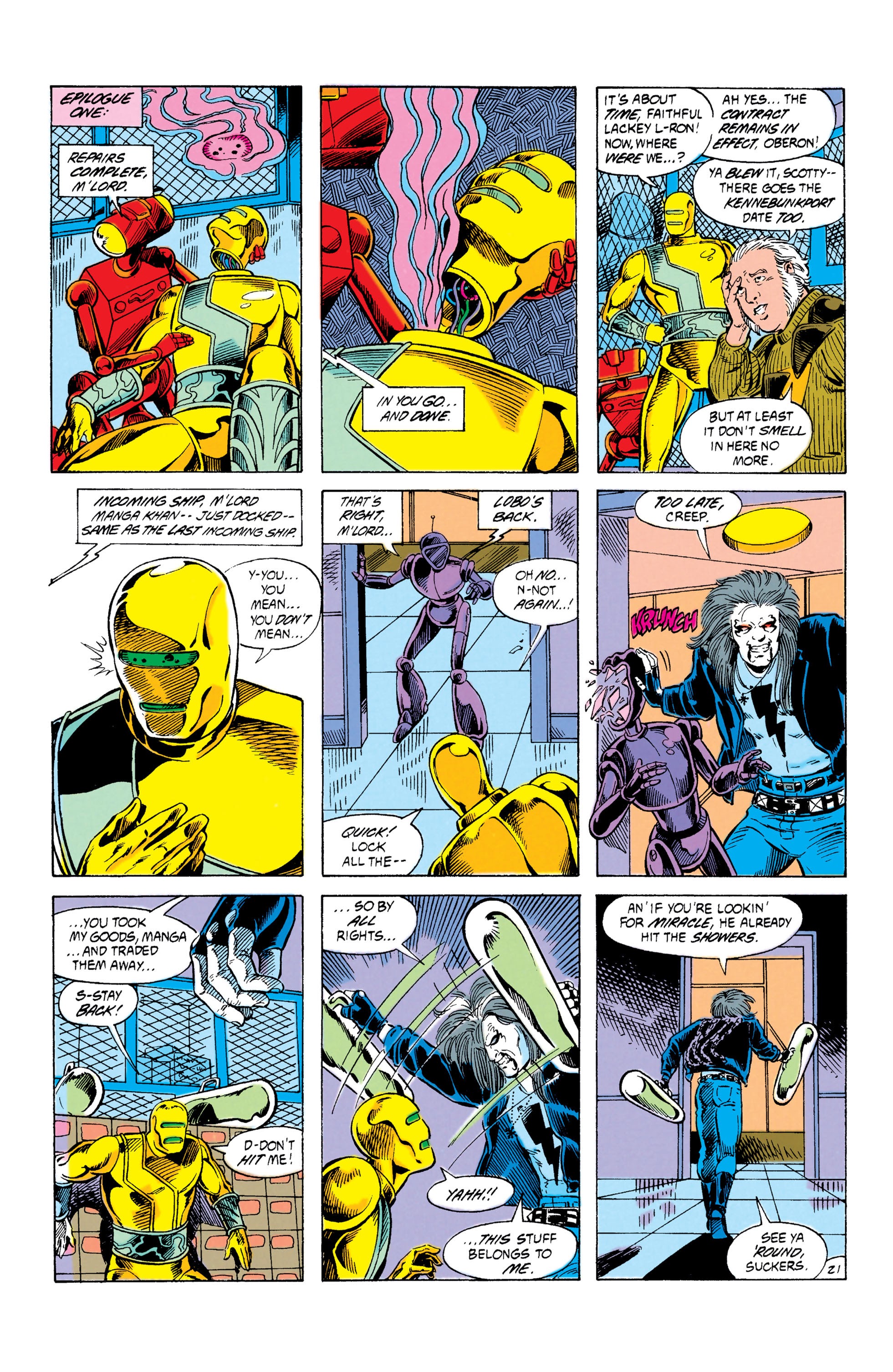 Read online Mister Miracle (1989) comic -  Issue #14 - 22