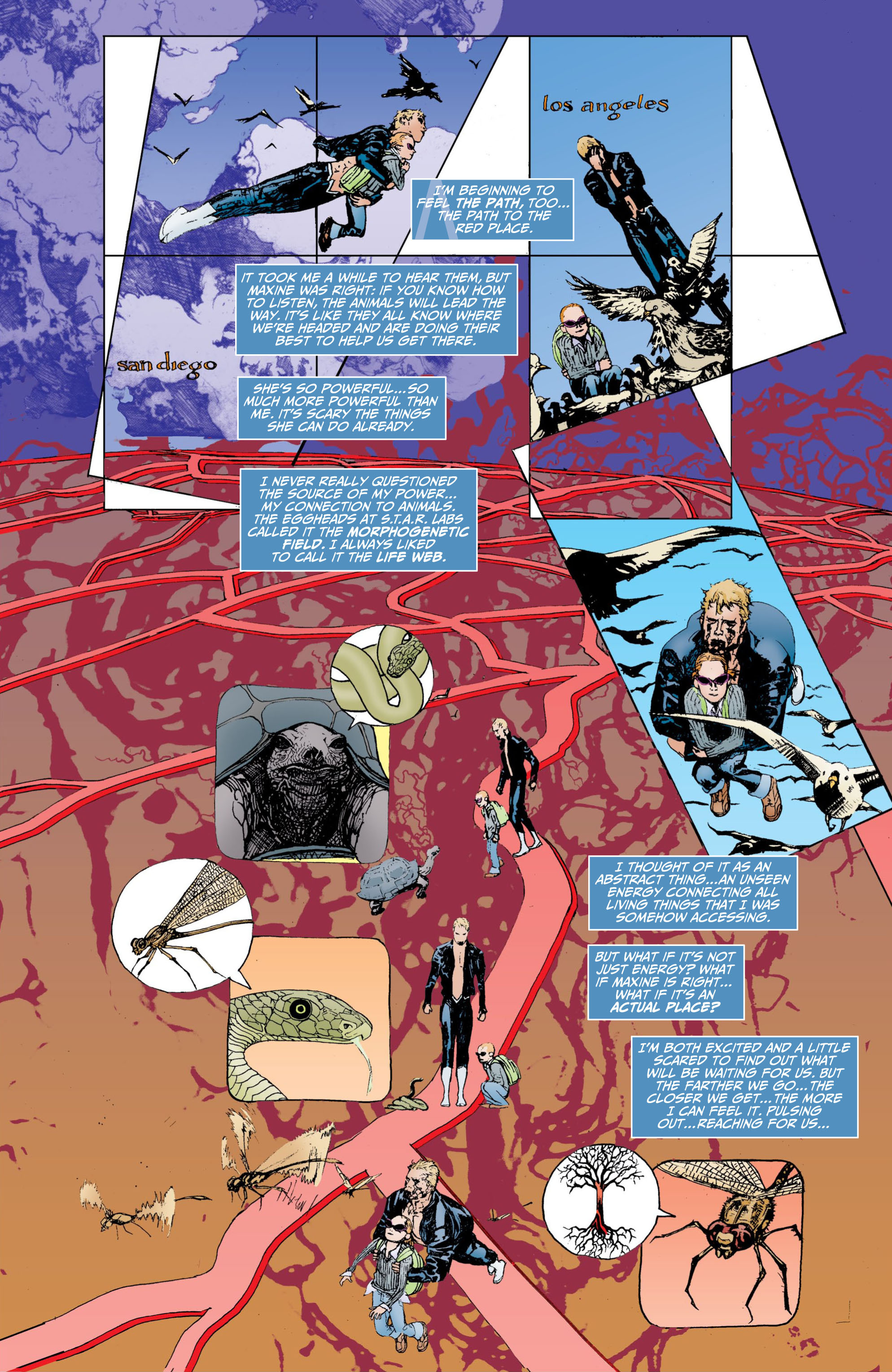 Read online Animal Man: The Hunt comic -  Issue # TPB - 42