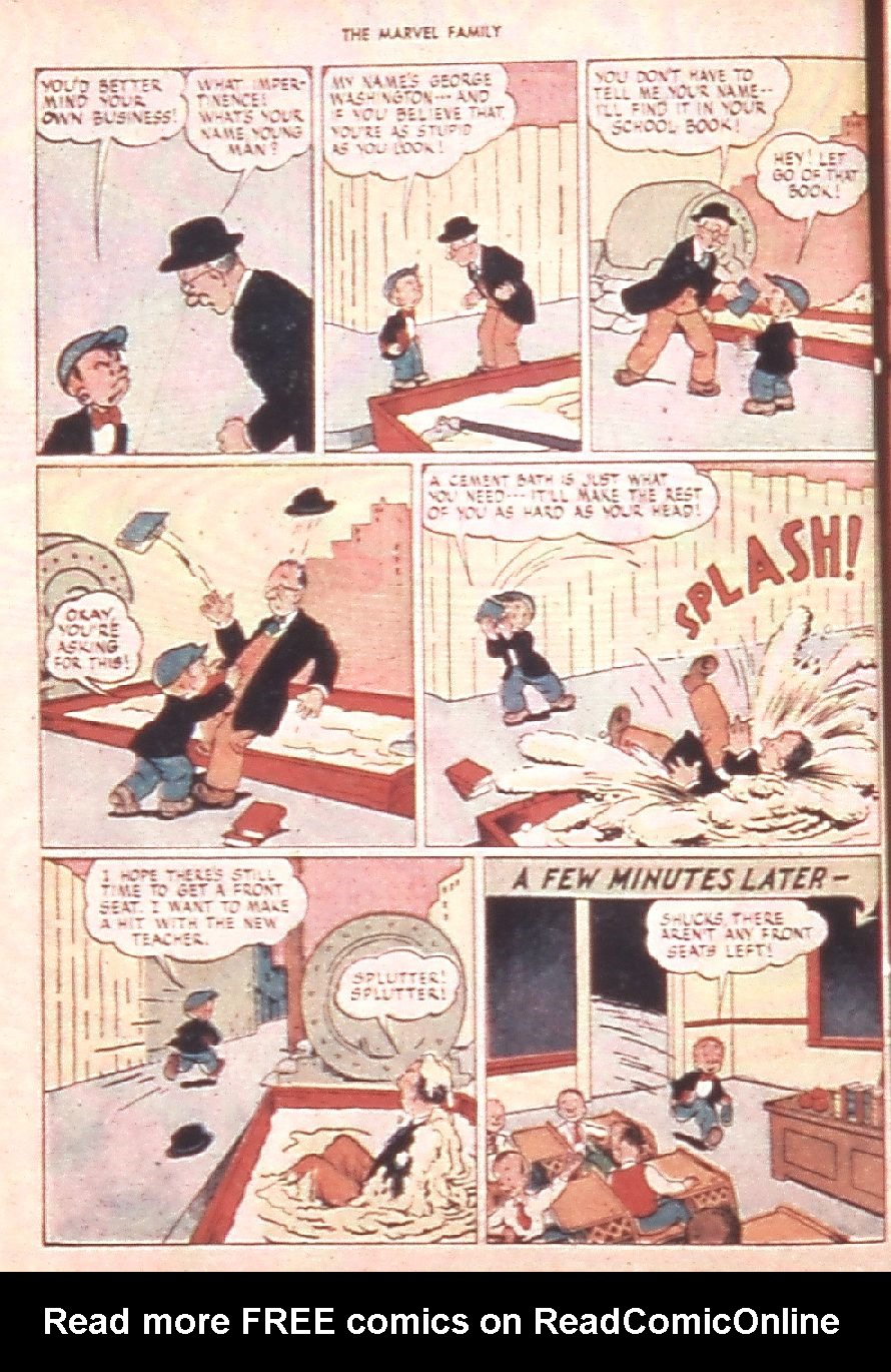 Read online The Marvel Family comic -  Issue #12 - 20