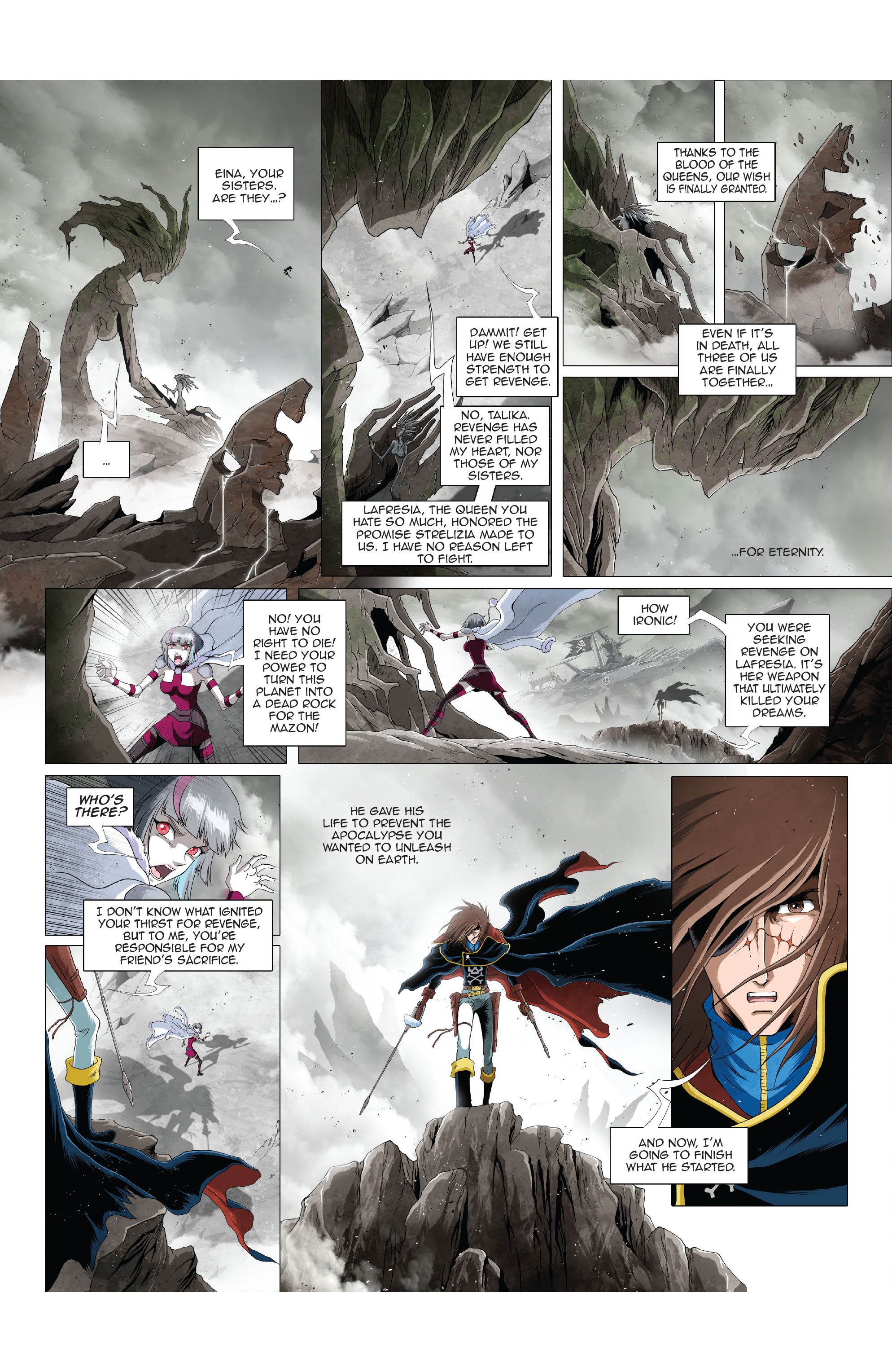Read online Space Pirate Captain Harlock comic -  Issue #6 - 13