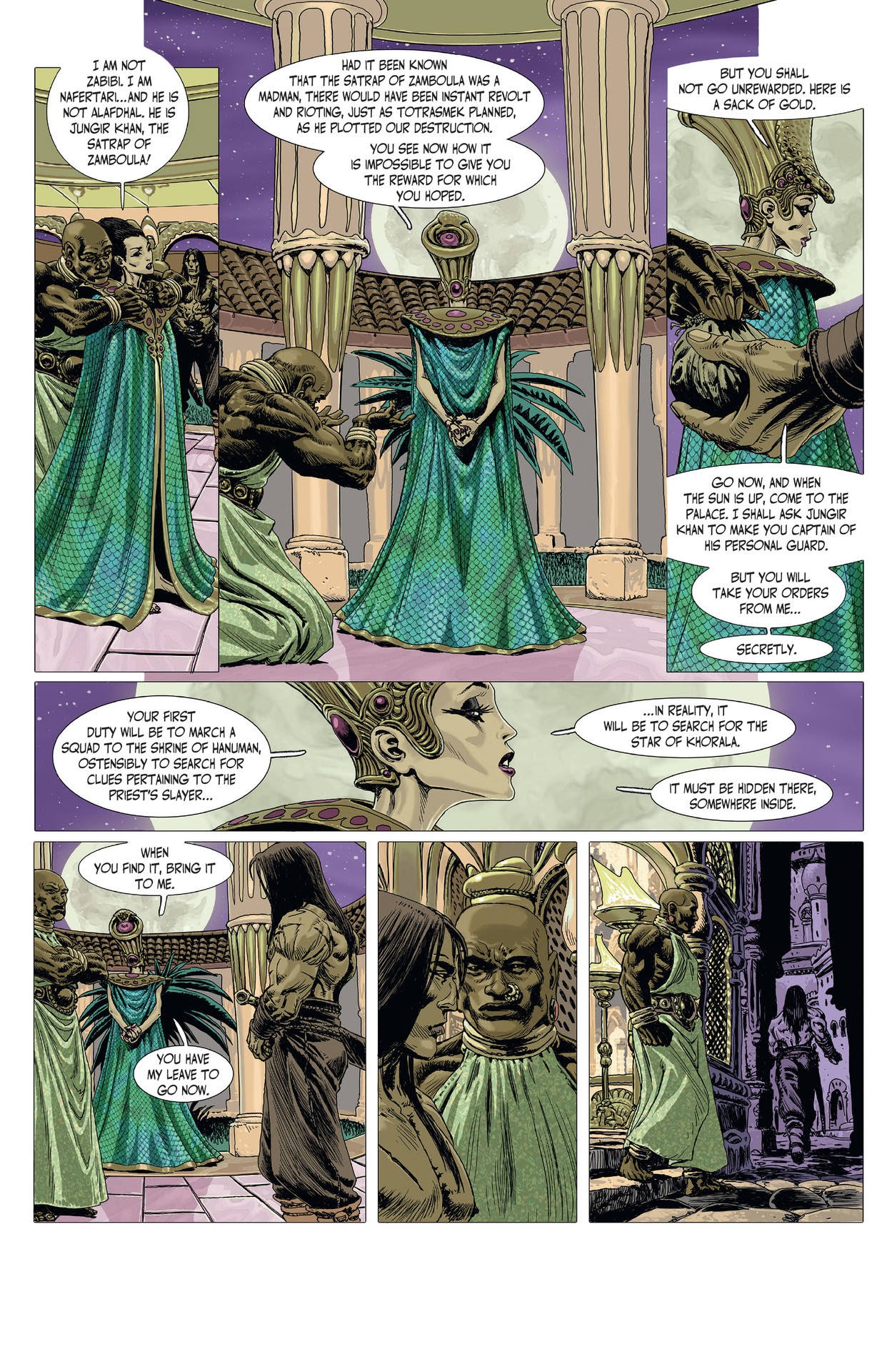 Read online The Cimmerian comic -  Issue # TPB 3 - 115