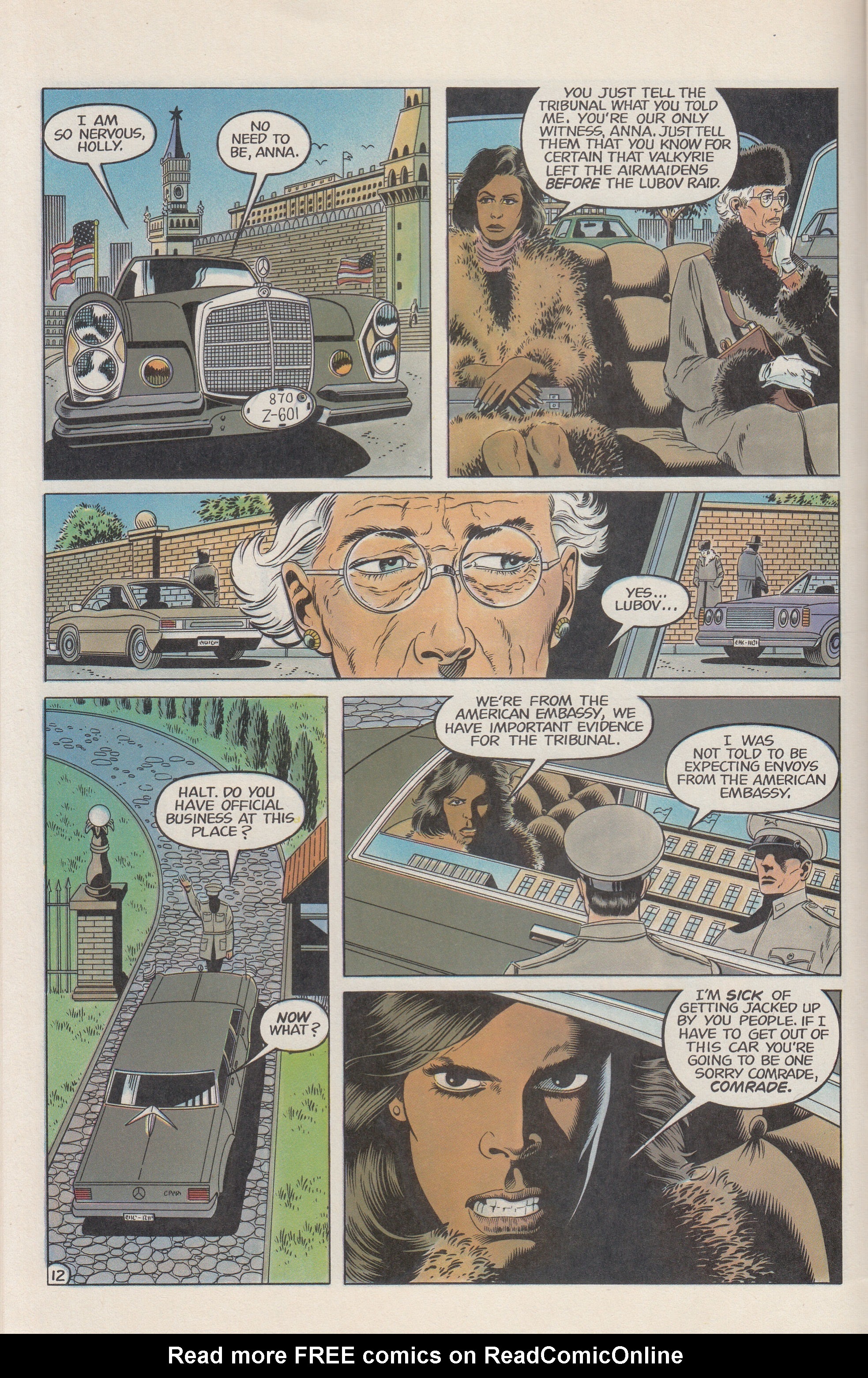 Read online Valkyrie! (1987) comic -  Issue #3 - 14