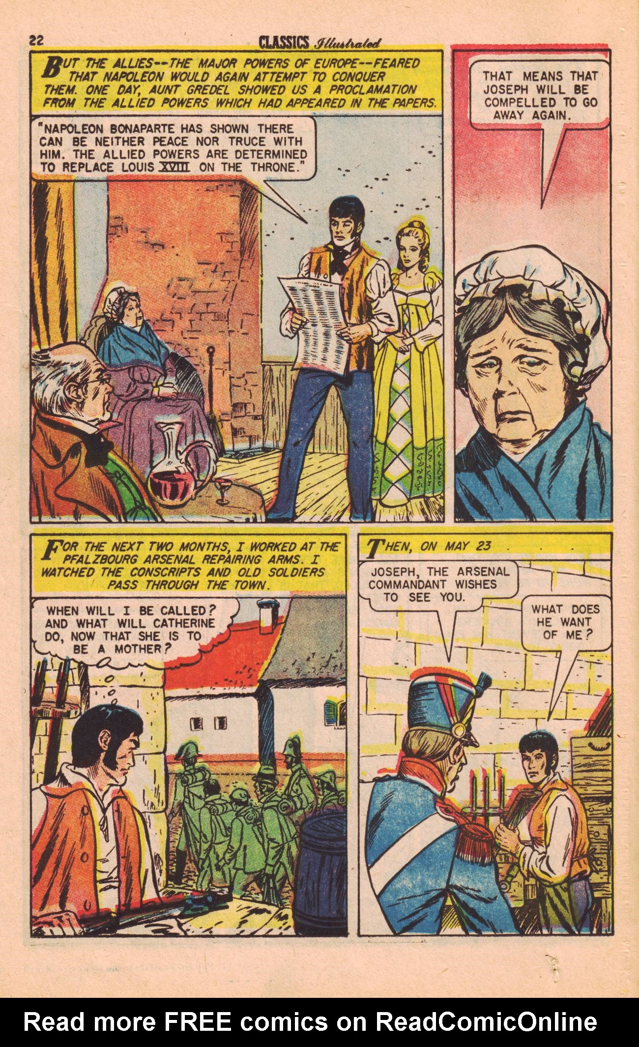 Read online Classics Illustrated comic -  Issue #135 - 24