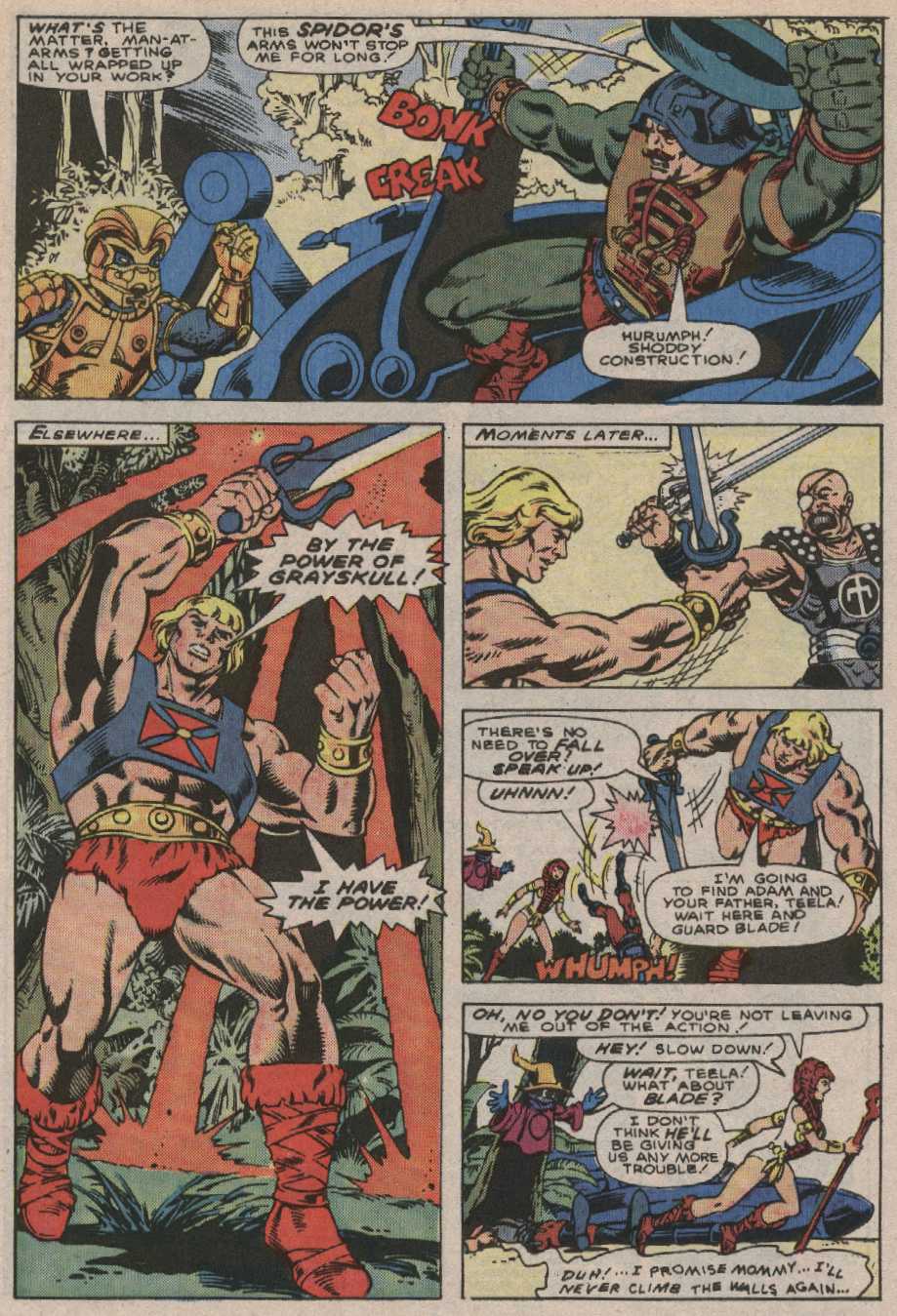 Read online Masters of the Universe (1986) comic -  Issue #10 - 4