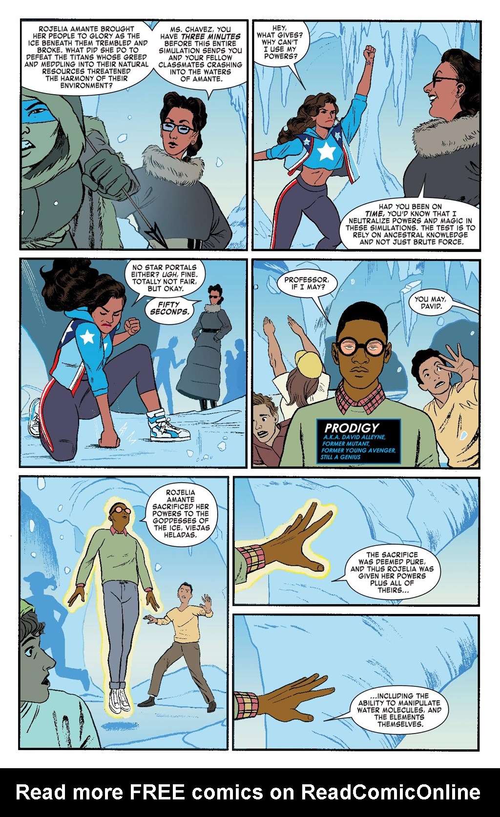 Read online Marvel-Verse (2020) comic -  Issue # America Chavez - 54