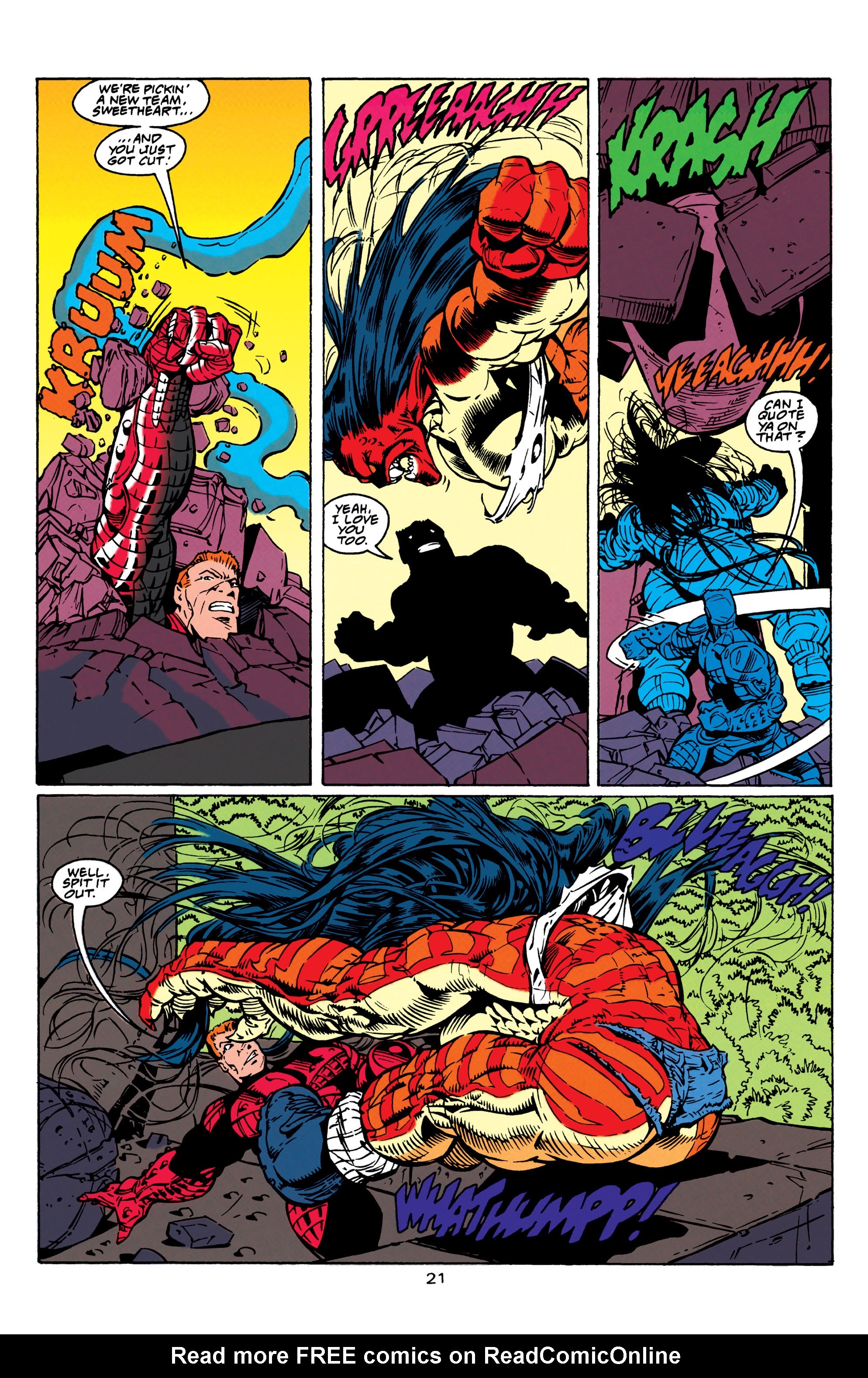 Read online Guy Gardner: Warrior comic -  Issue #23 - 22