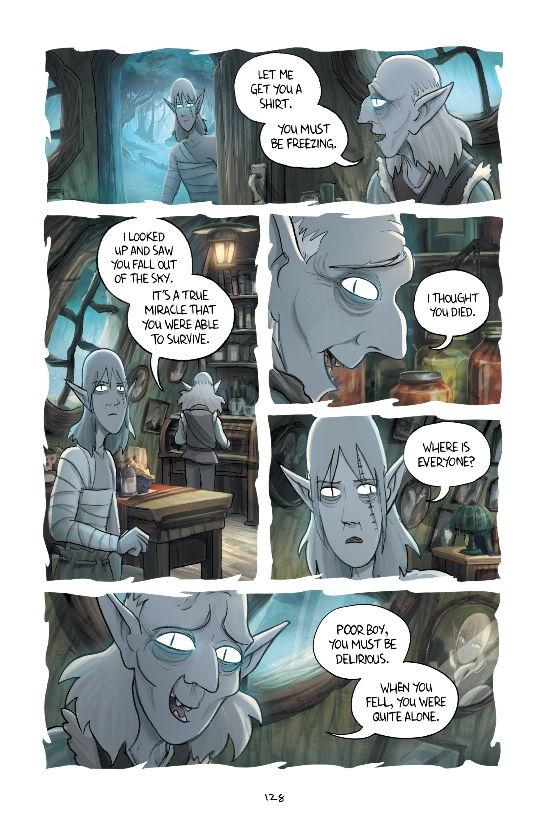 Read online Amulet comic -  Issue #5 - 128