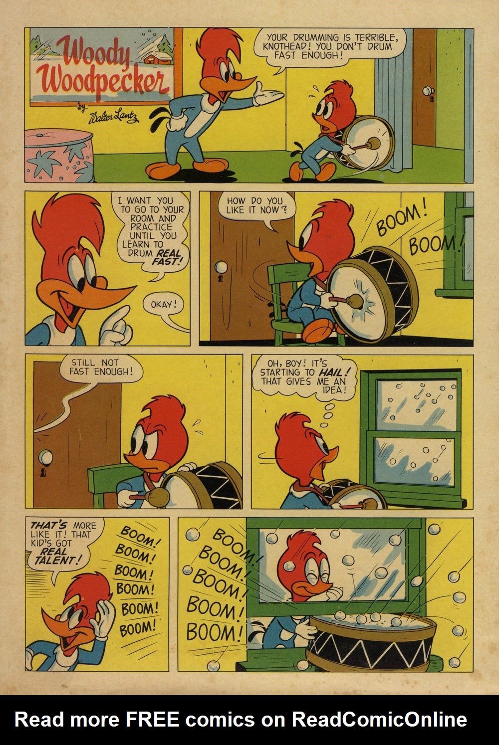 Read online Walter Lantz Woody Woodpecker (1952) comic -  Issue #71 - 36