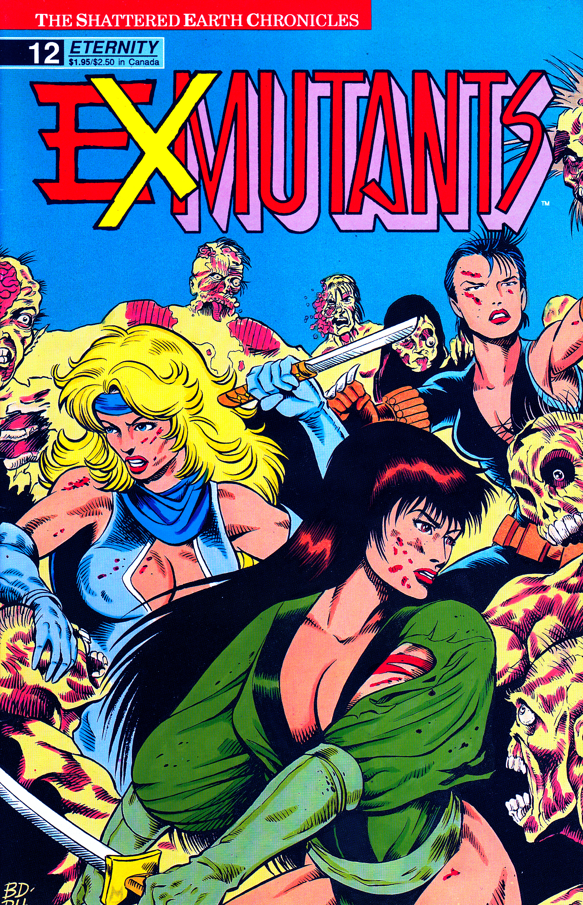 Read online Ex-Mutants: The Shattered Earth Chronicles comic -  Issue #12 - 1