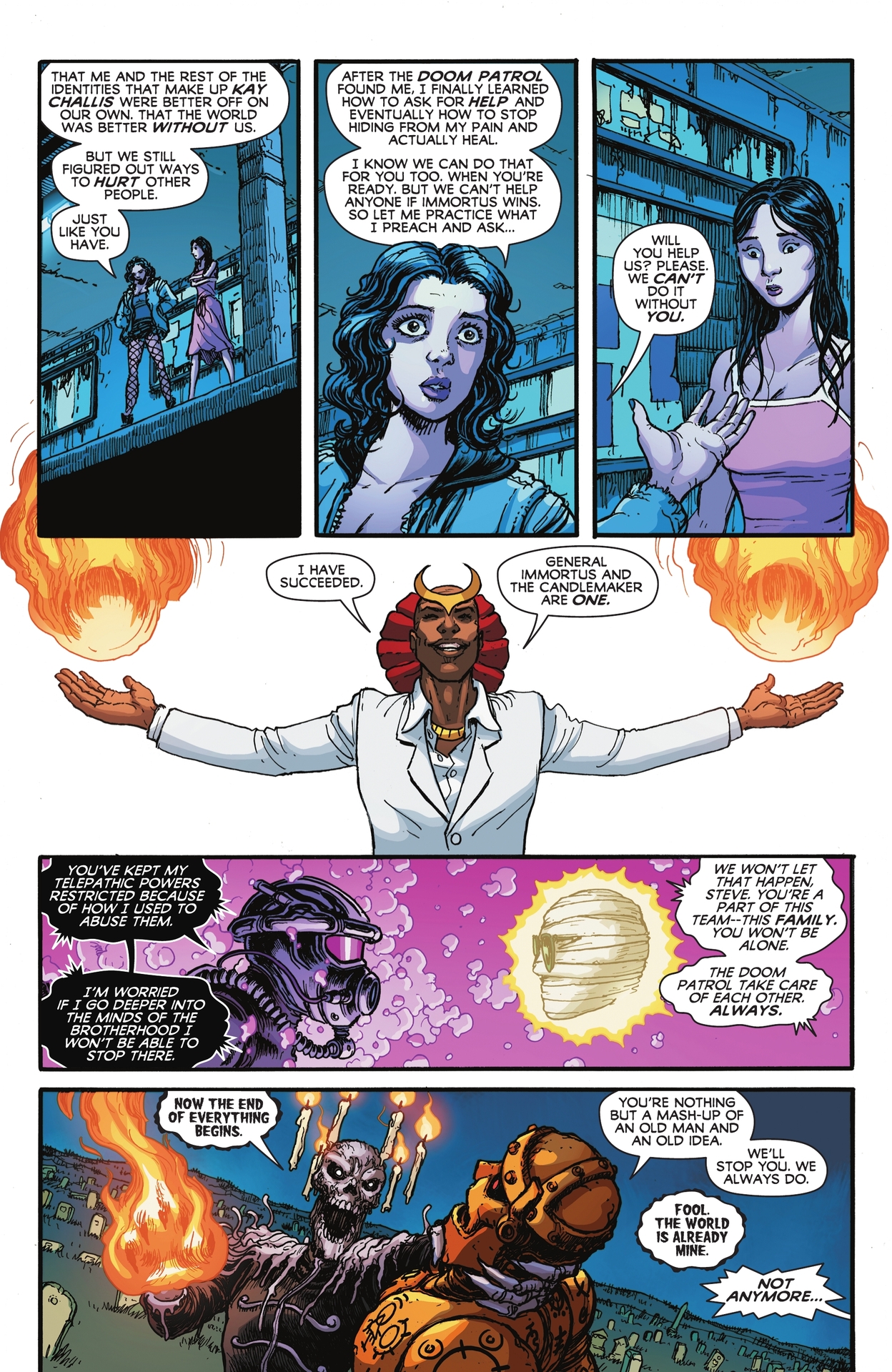 Read online Unstoppable Doom Patrol comic -  Issue #7 - 11