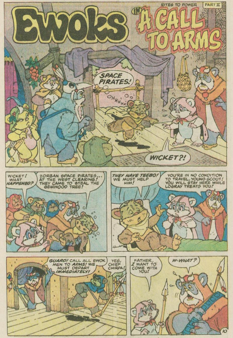 Read online Ewoks (1987) comic -  Issue #2 - 12