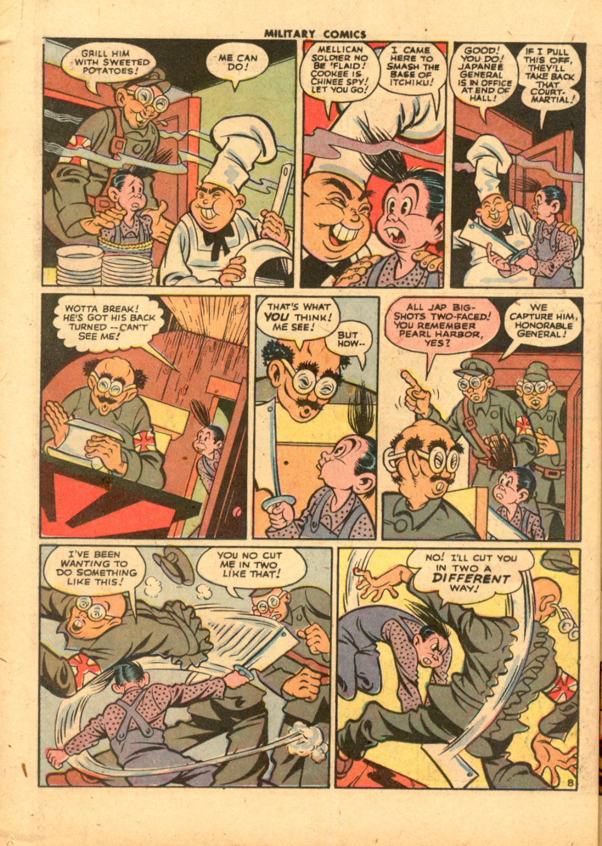 Read online Military Comics comic -  Issue #33 - 38