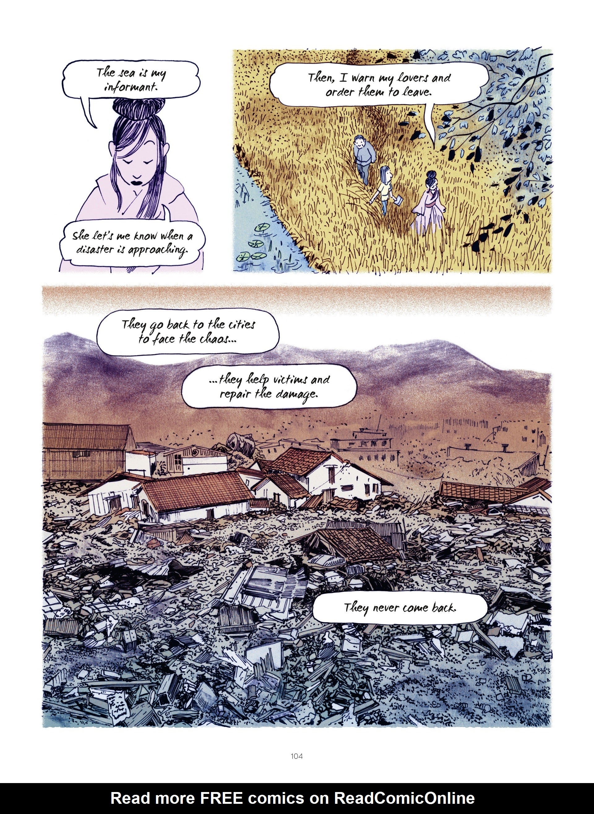 Read online The Young Woman and the Sea comic -  Issue # TPB - 104