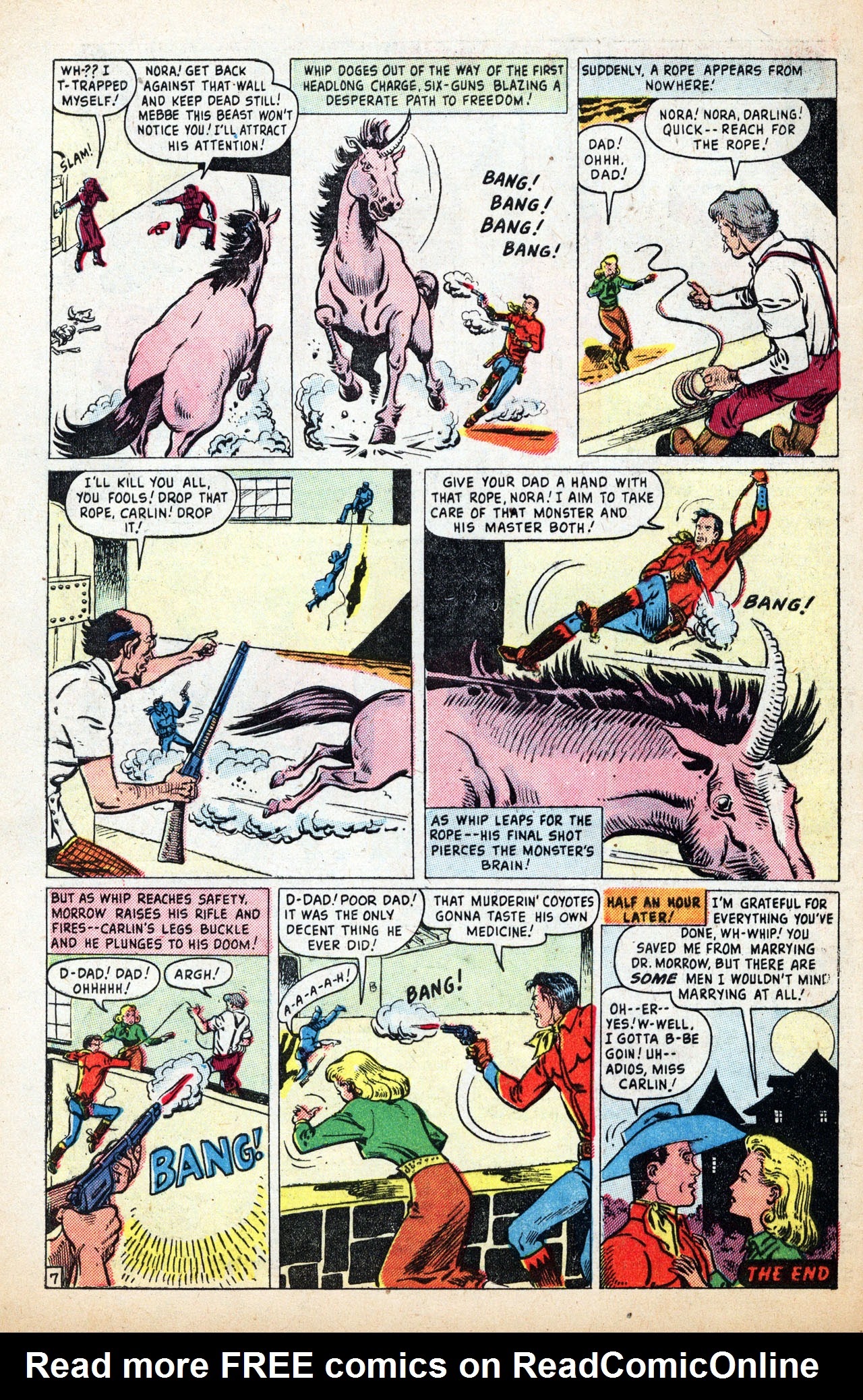 Read online Whip Wilson comic -  Issue #11 - 32