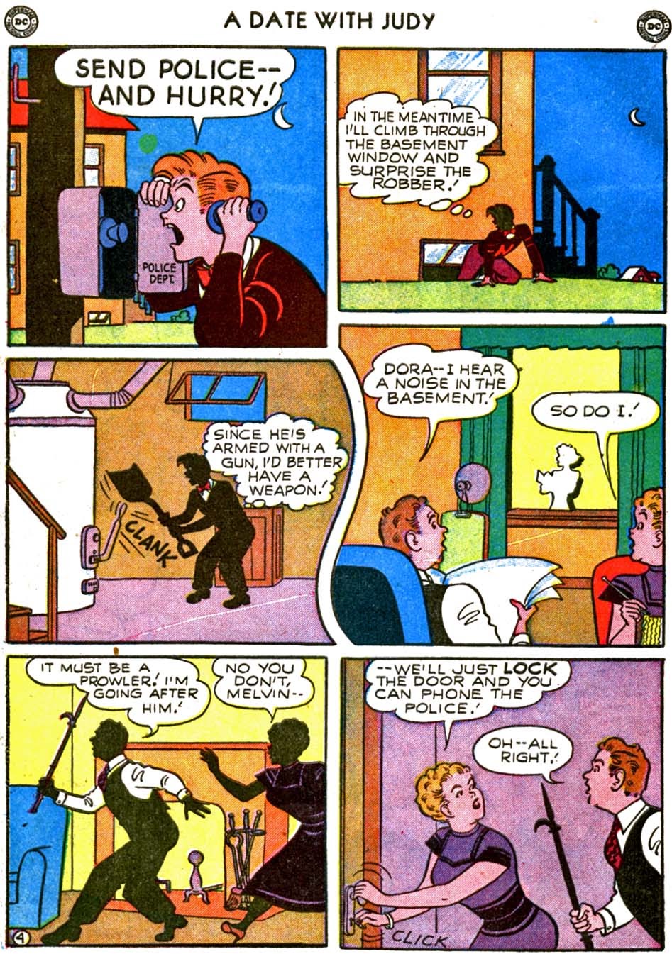 Read online A Date with Judy comic -  Issue #21 - 6