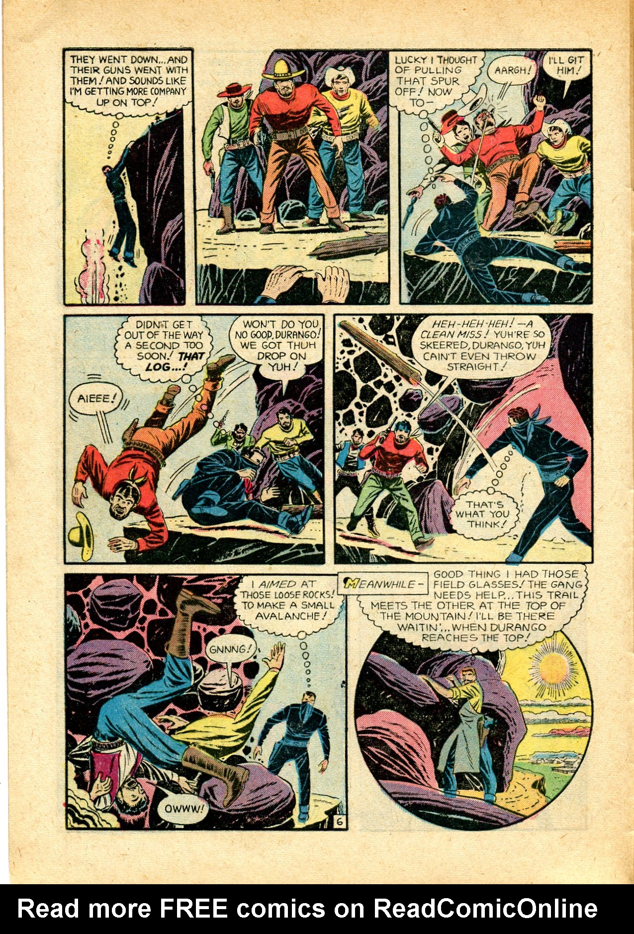 Read online Charles Starrett as The Durango Kid comic -  Issue #34 - 8