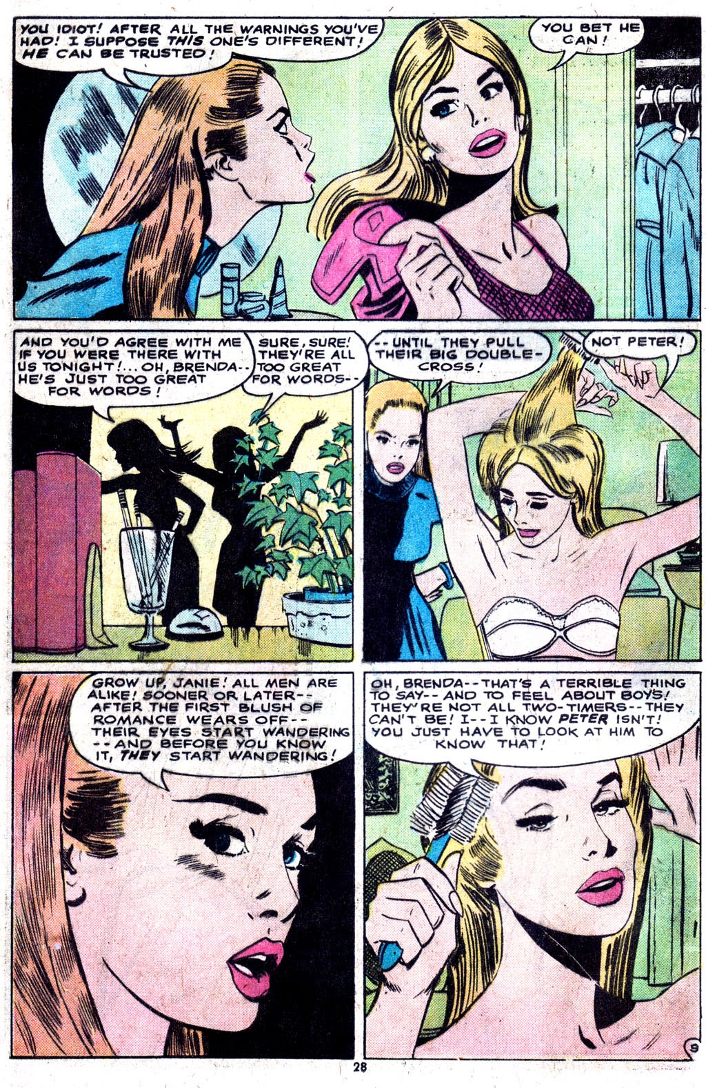 Read online Young Love (1963) comic -  Issue #112 - 28