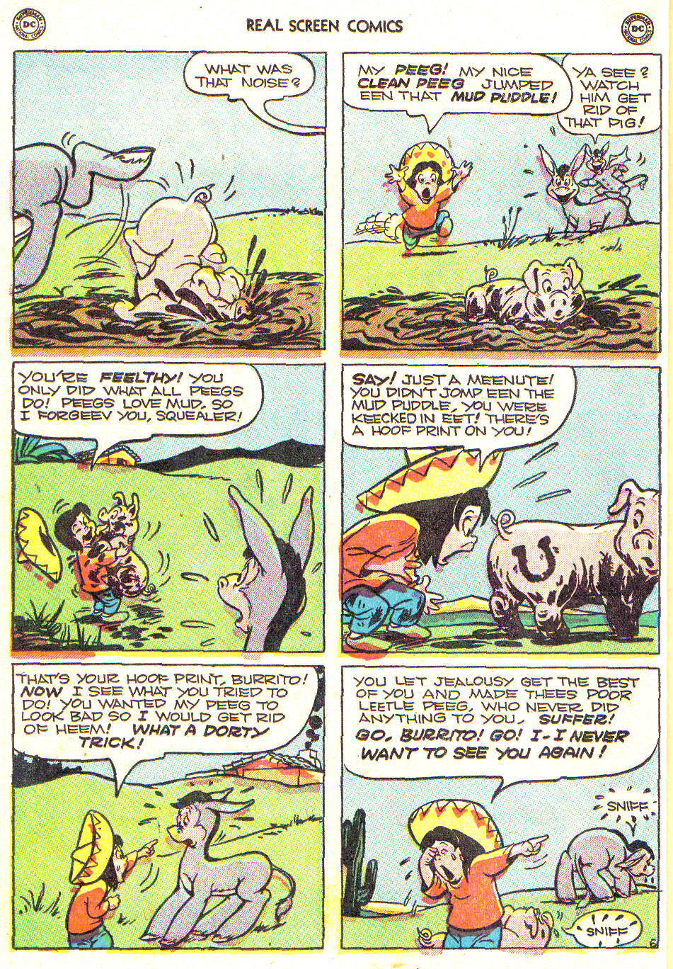 Read online Real Screen Comics comic -  Issue #32 - 18