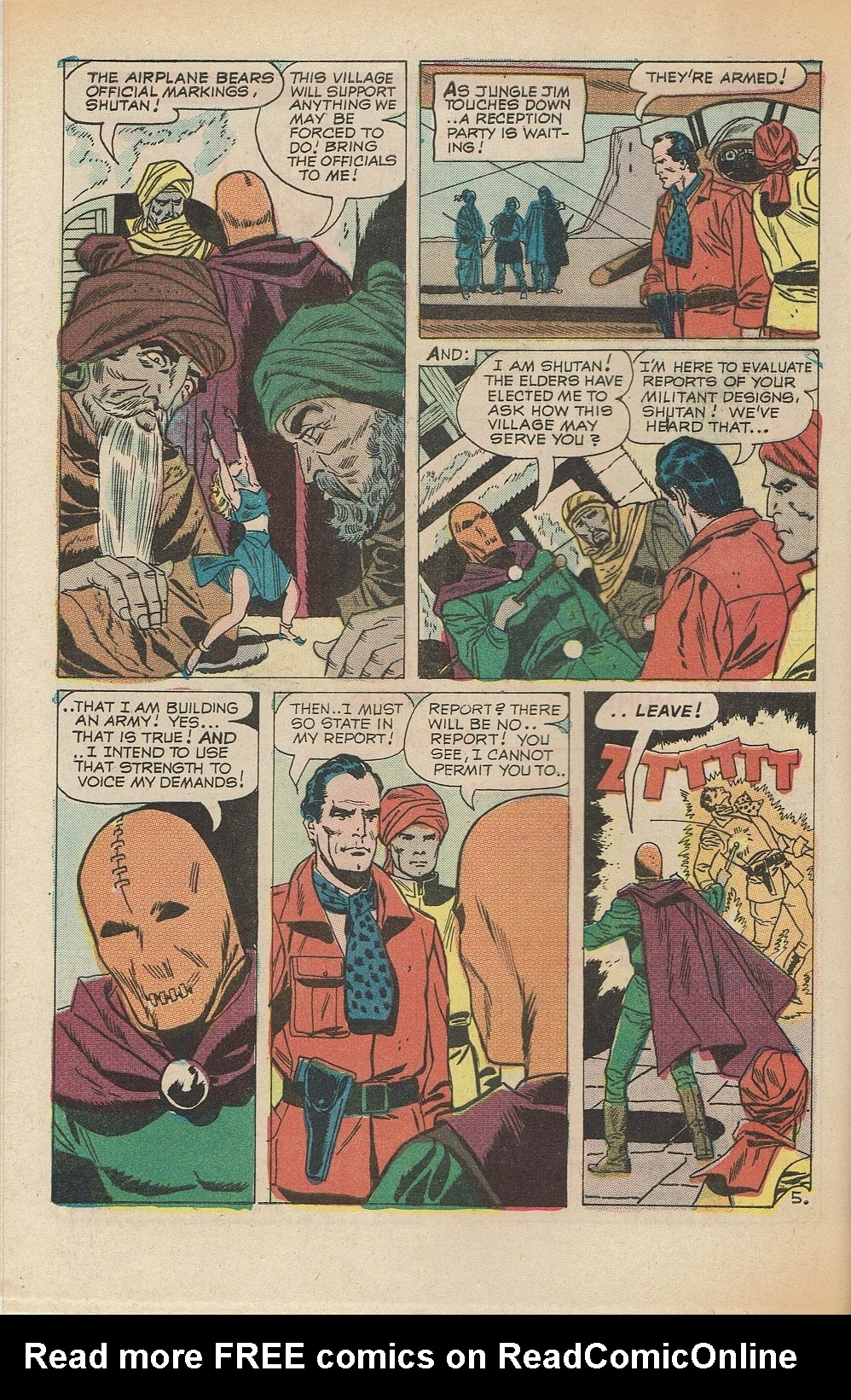 Read online Jungle Jim (1969) comic -  Issue #28 - 7