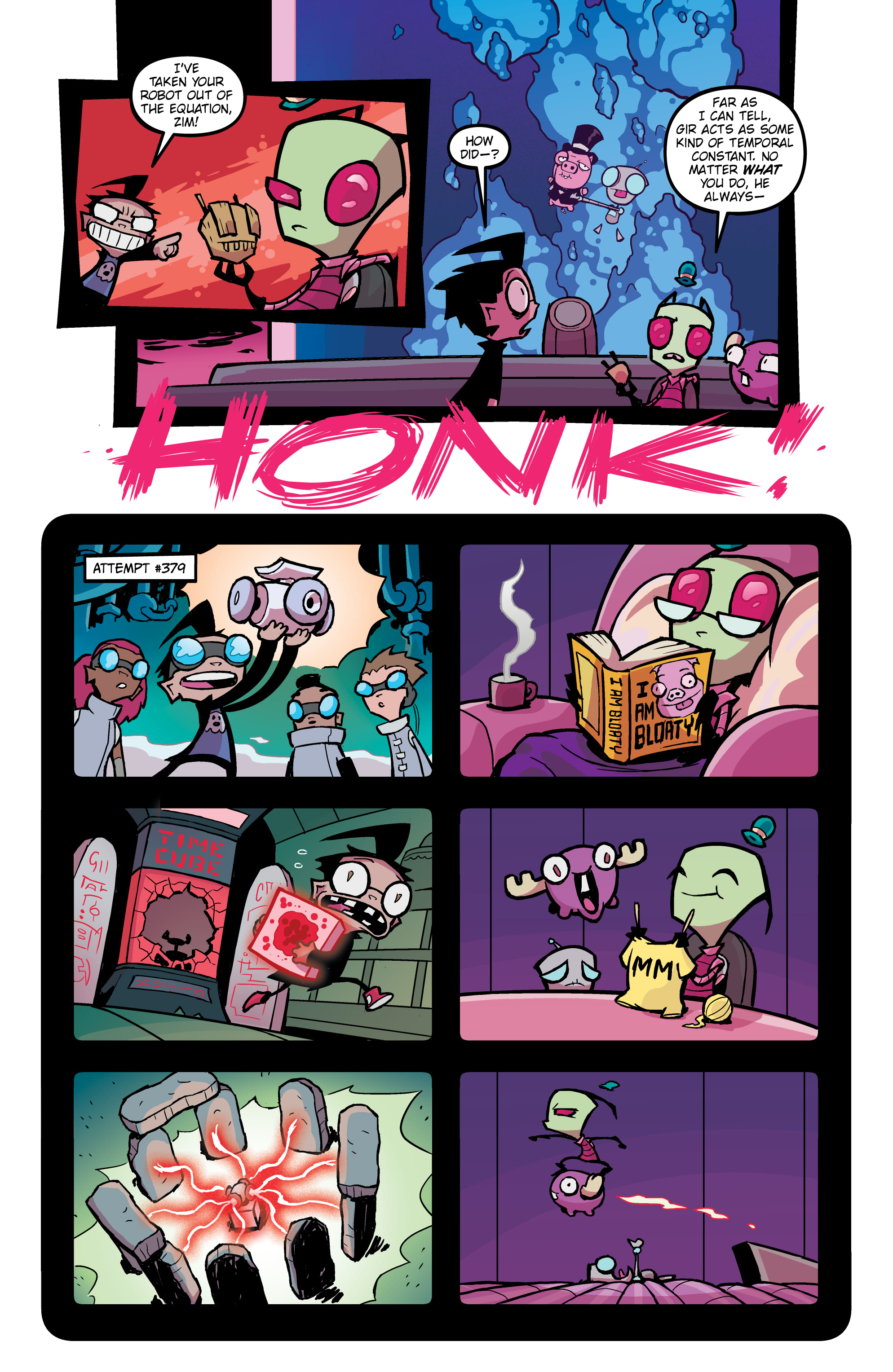 Read online Invader Zim: The Dookie Loop Horror comic -  Issue # Full - 27