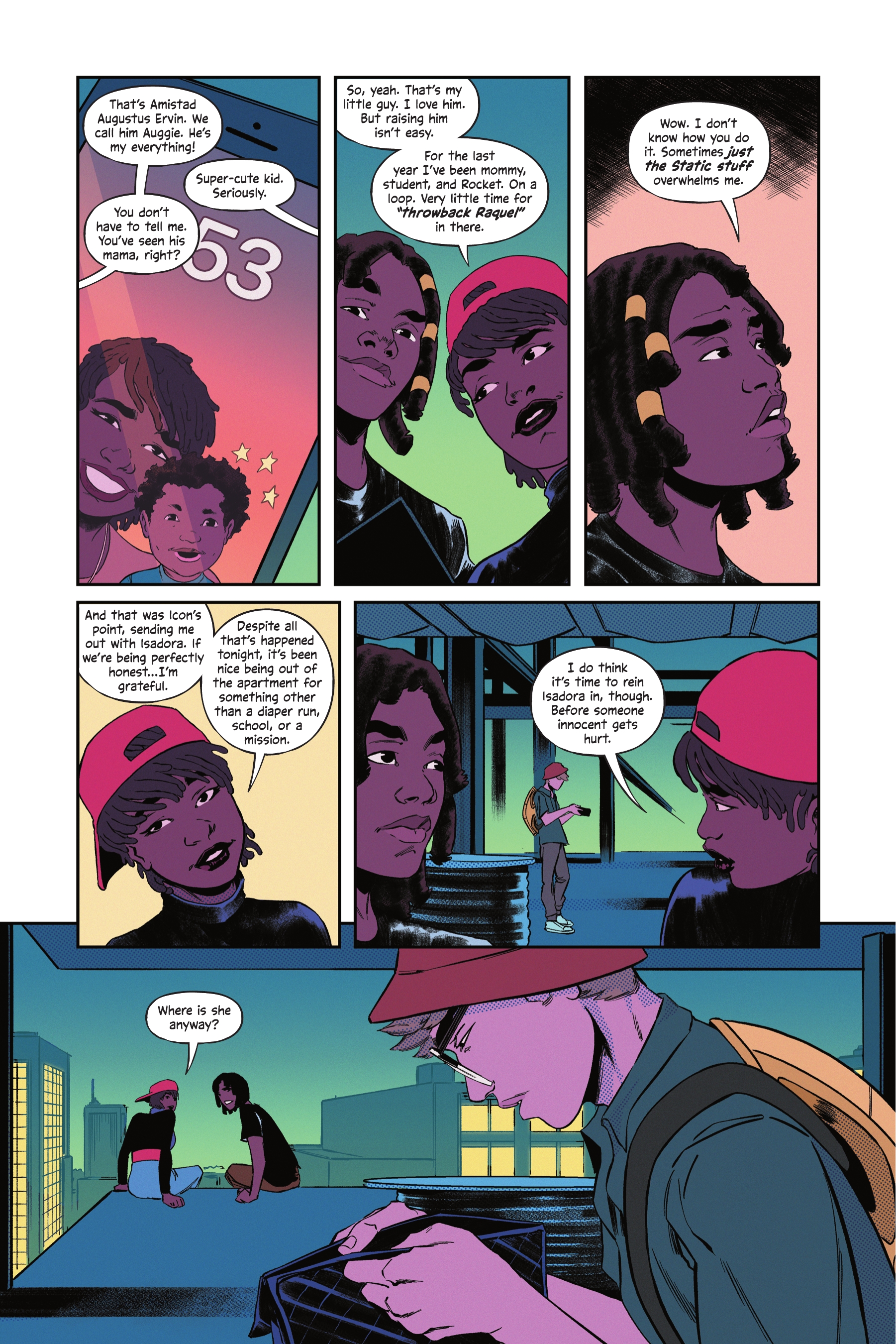 Read online Static: Up All Night comic -  Issue # TPB (Part 1) - 88