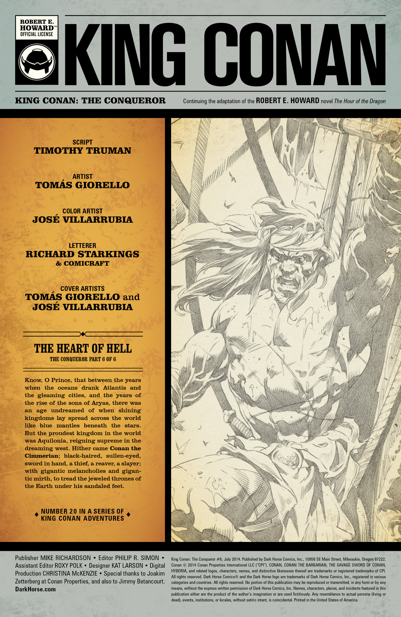 Read online King Conan: The Conqueror comic -  Issue #6 - 2